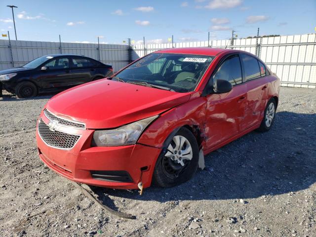 CHEVROLET CRUZE 2014 1g1pa5sh9e7442035