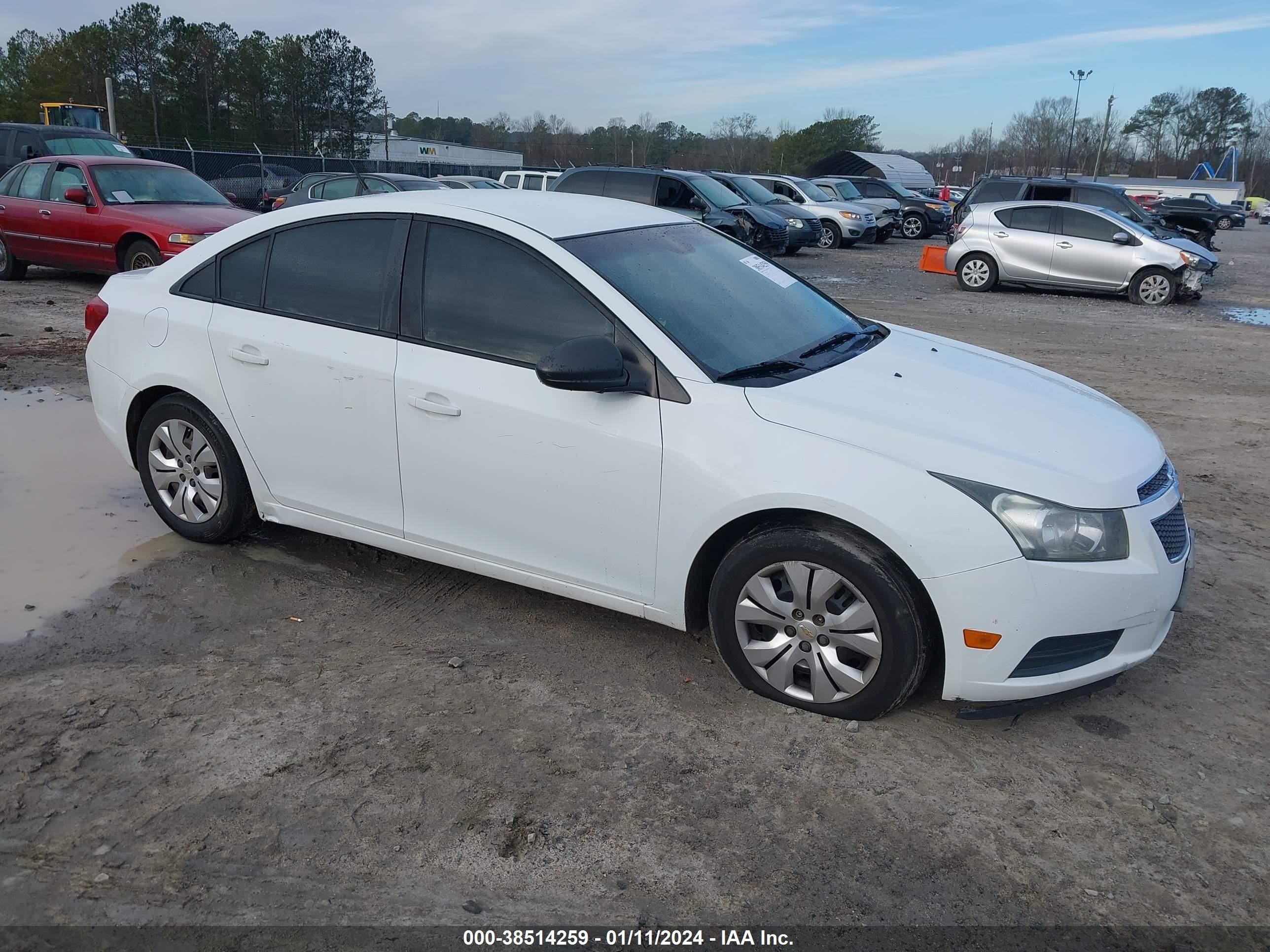 CHEVROLET CRUZE 2013 1g1pa5shxd7192190