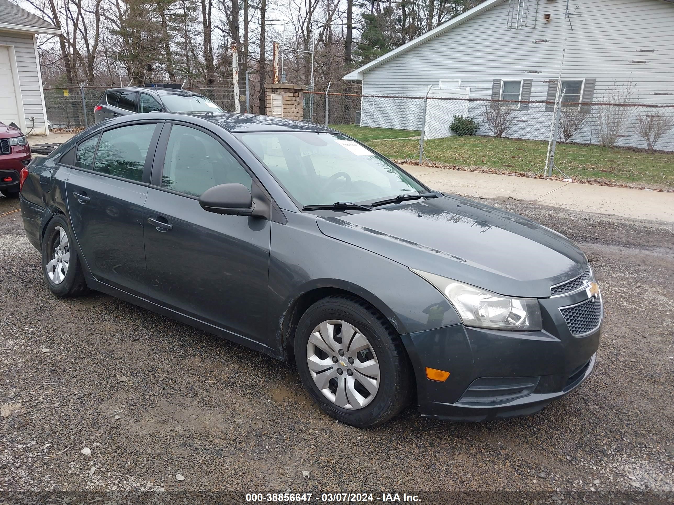 CHEVROLET CRUZE 2013 1g1pa5shxd7200997