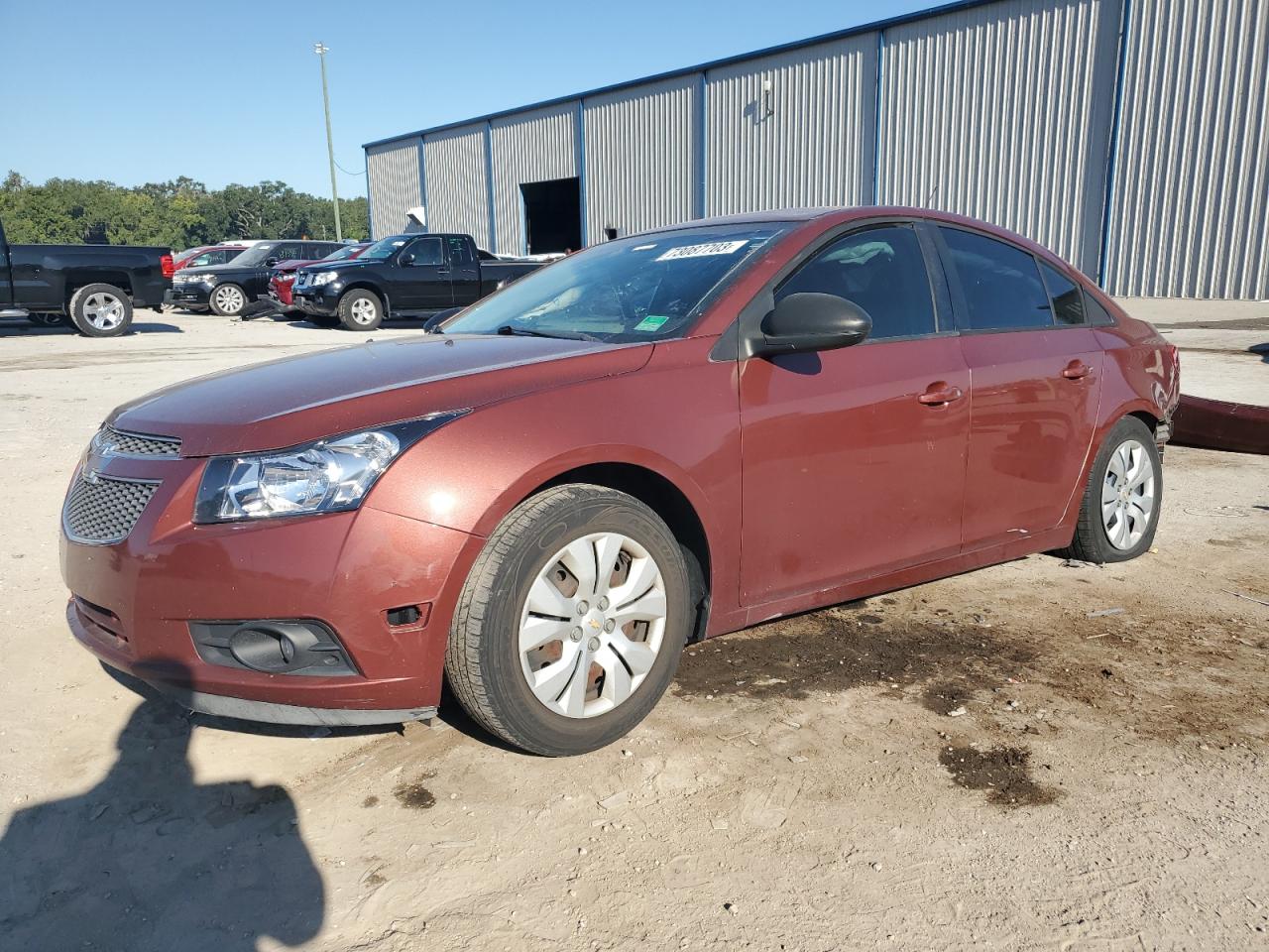 CHEVROLET CRUZE 2013 1g1pa5shxd7214429