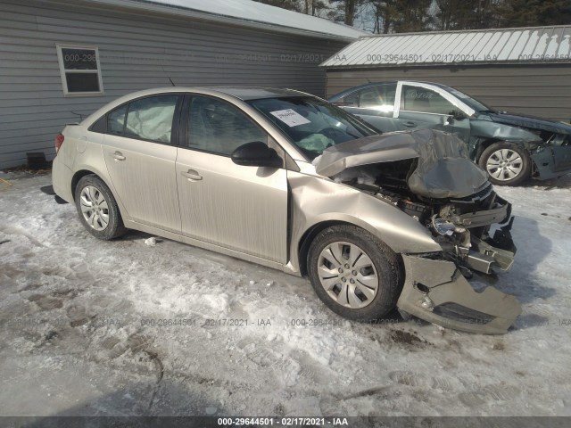 CHEVROLET CRUZE 2013 1g1pa5shxd7215922