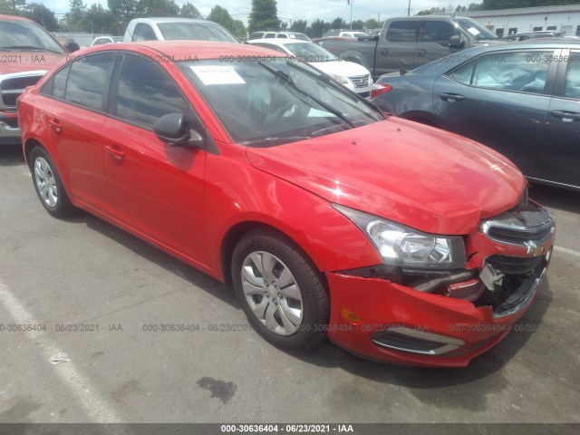 CHEVROLET CRUZE 2015 1g1pa5shxf7185114