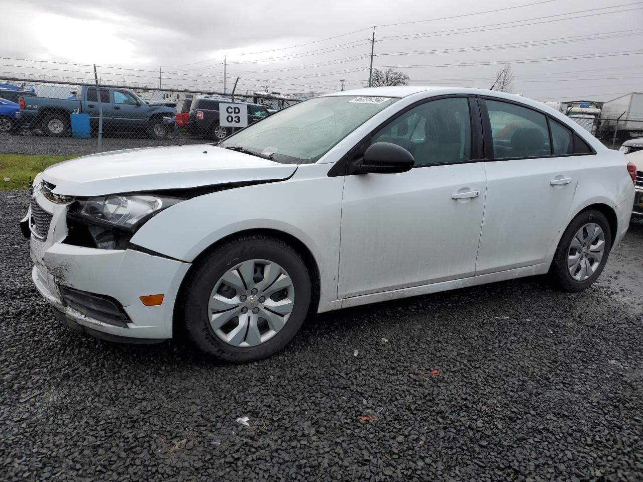 CHEVROLET CRUZE 2013 1g1pb5sh1d7124972