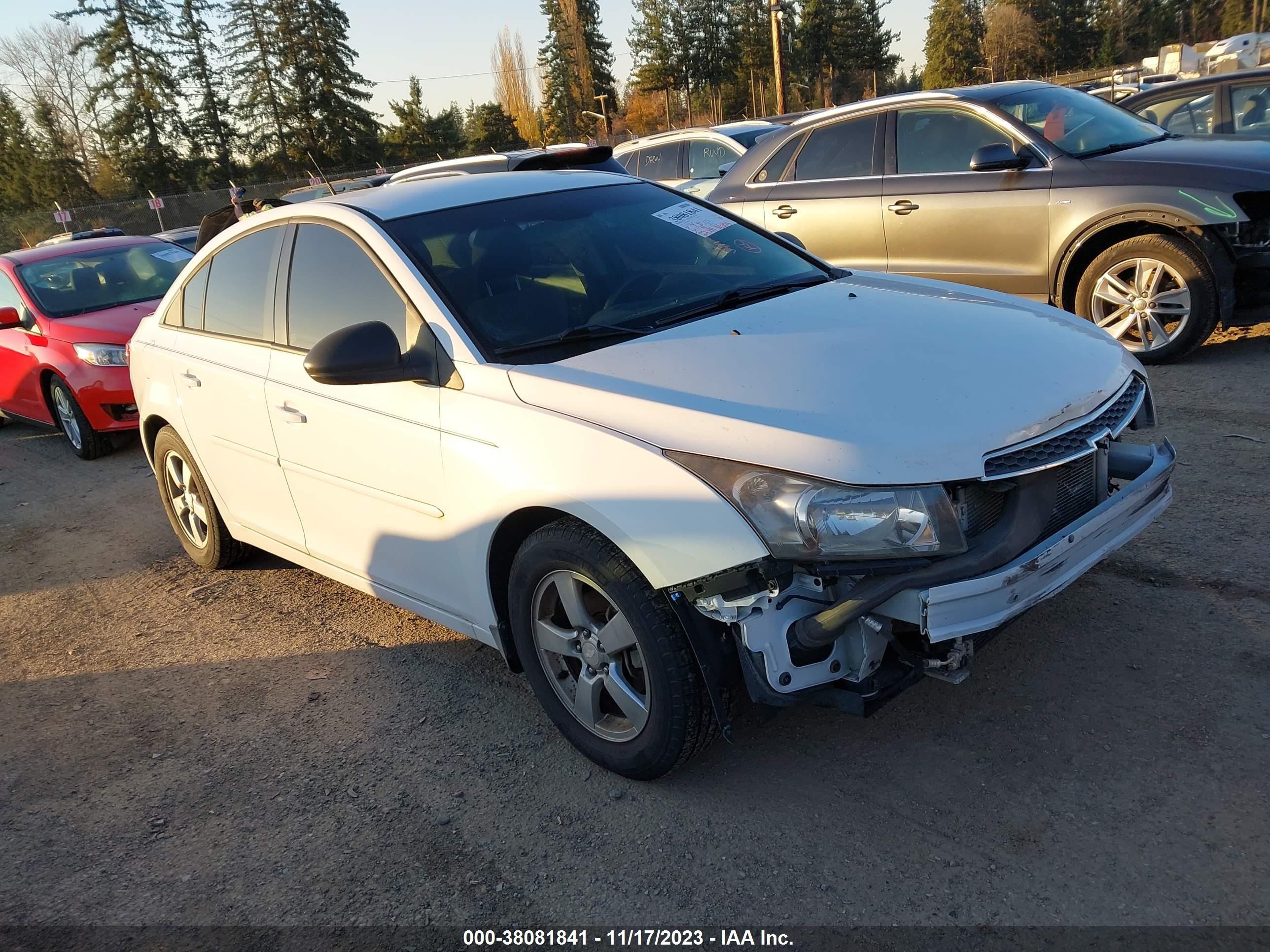 CHEVROLET CRUZE 2014 1g1pb5sh2e7169730