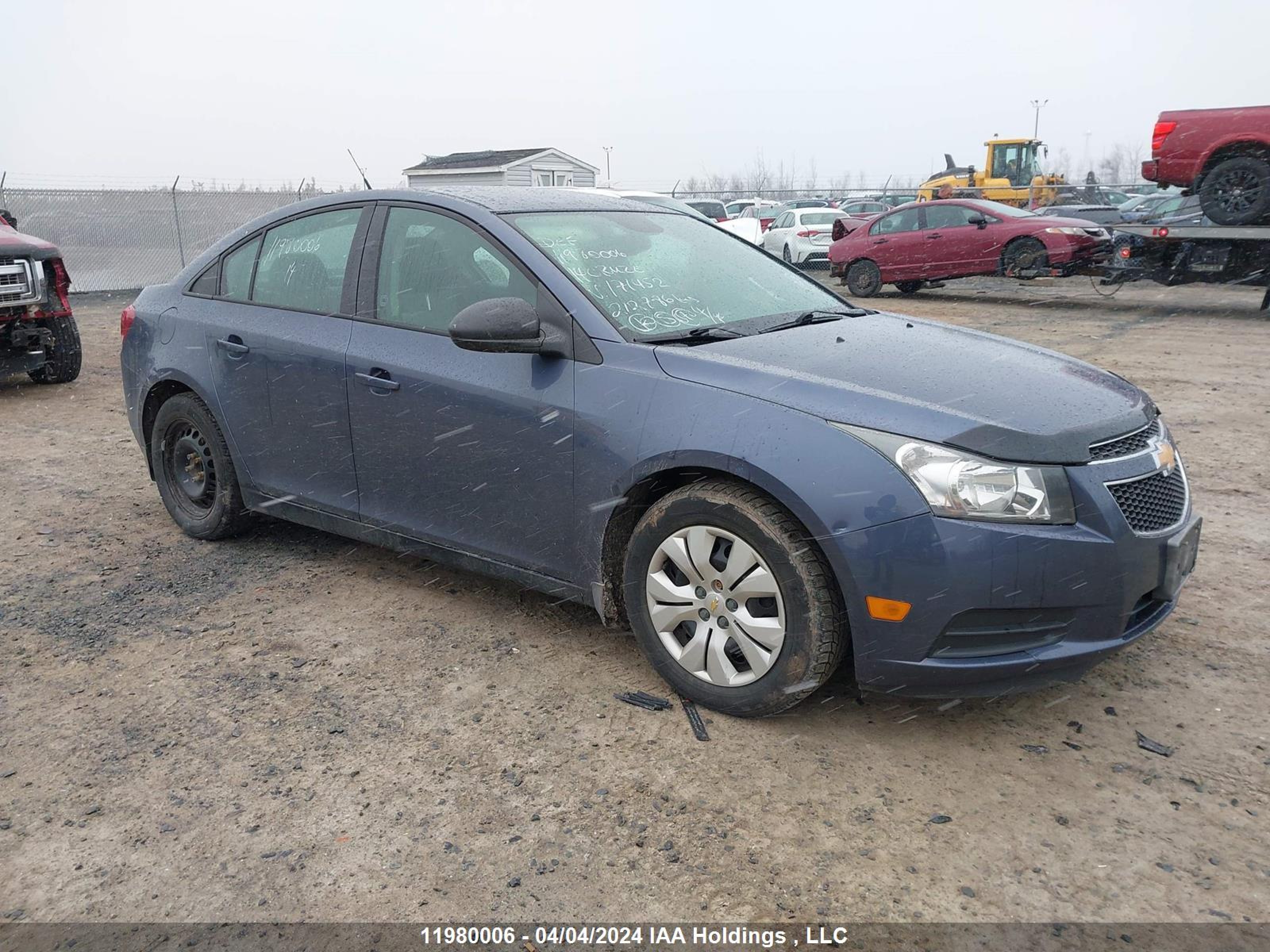 CHEVROLET CRUZE 2014 1g1pb5shxe7171452