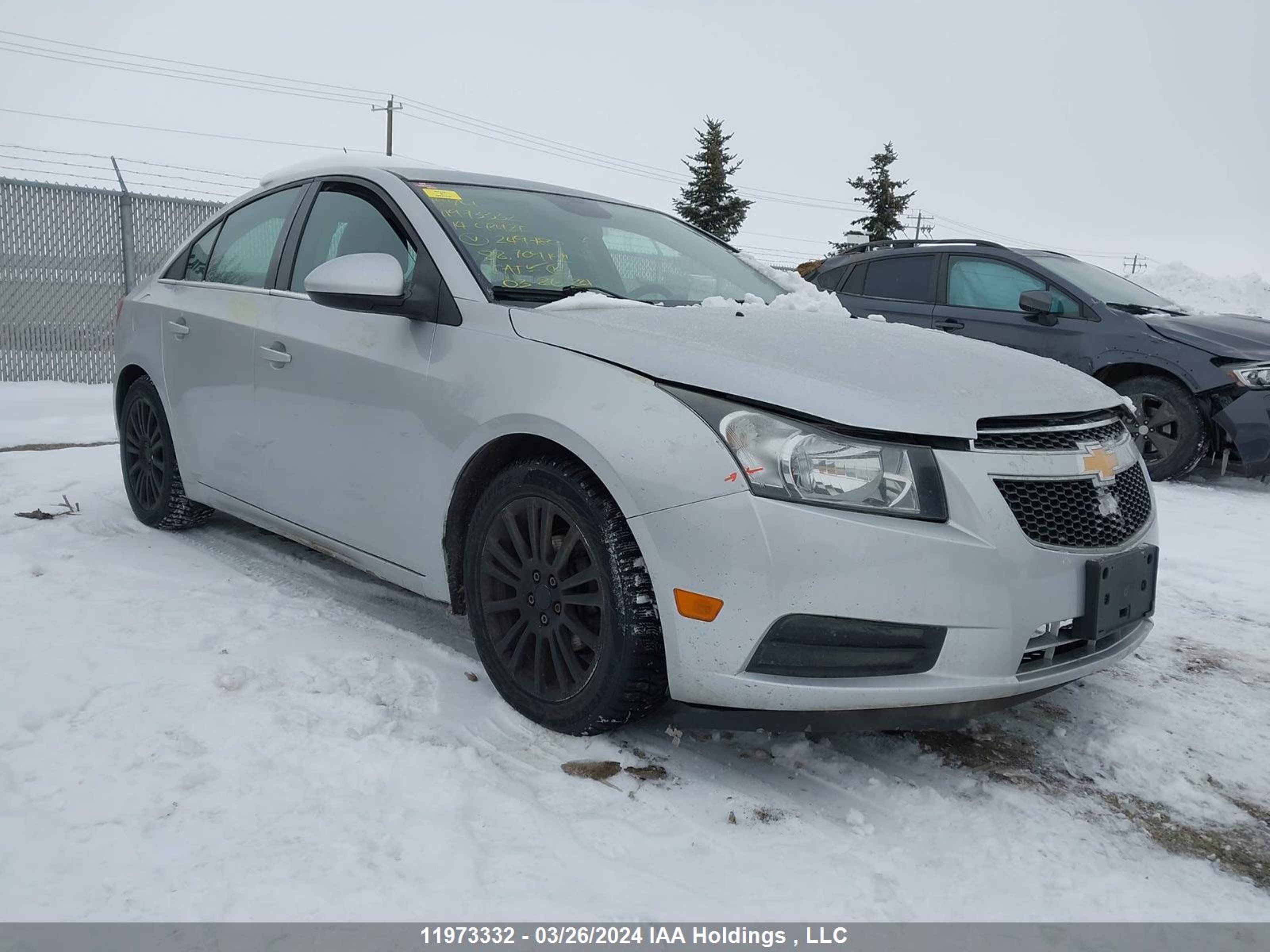 CHEVROLET CRUZE 2014 1g1pc5sb0e7249780