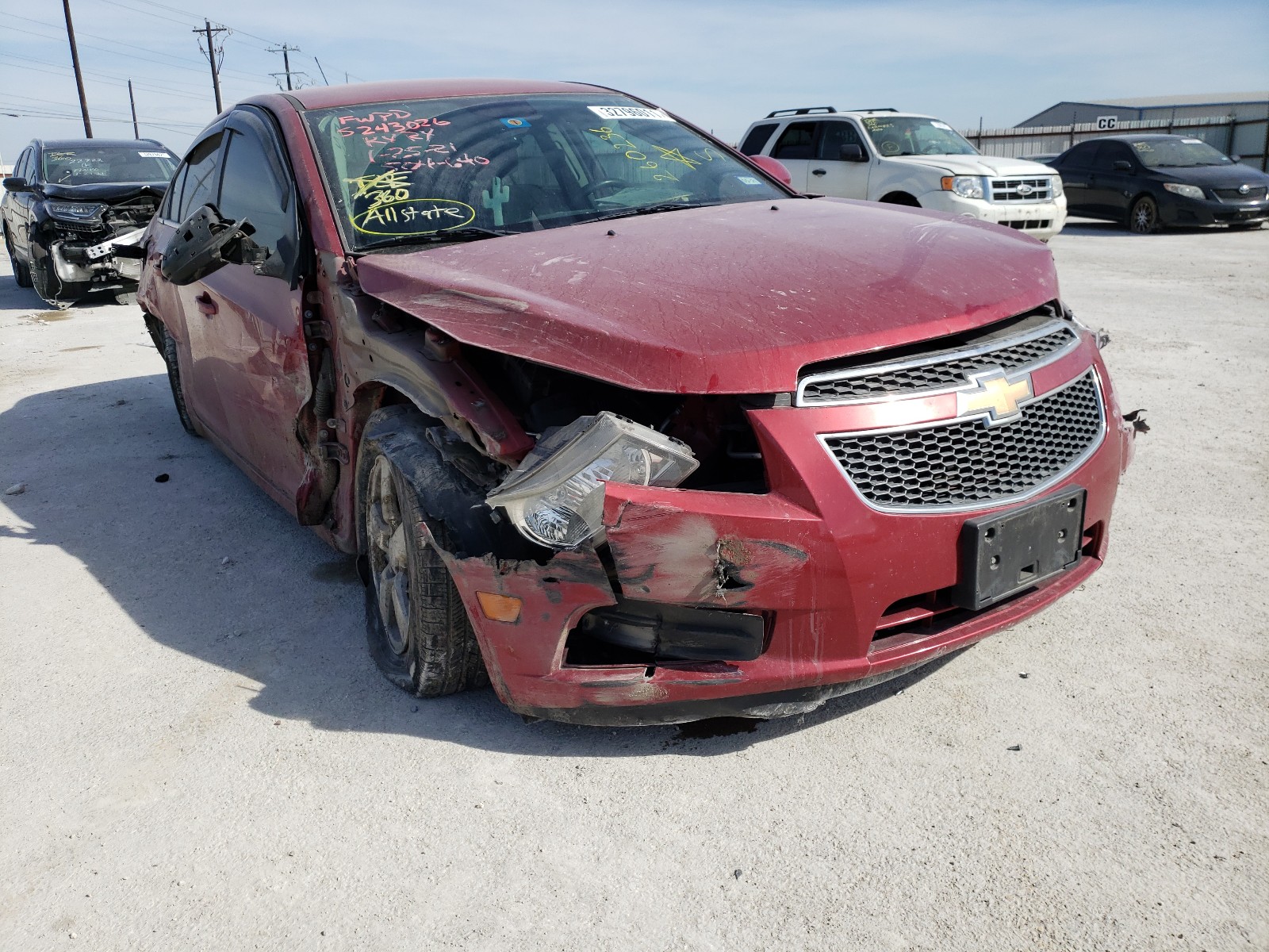 CHEVROLET CRUZE LT 2013 1g1pc5sb1d7260236