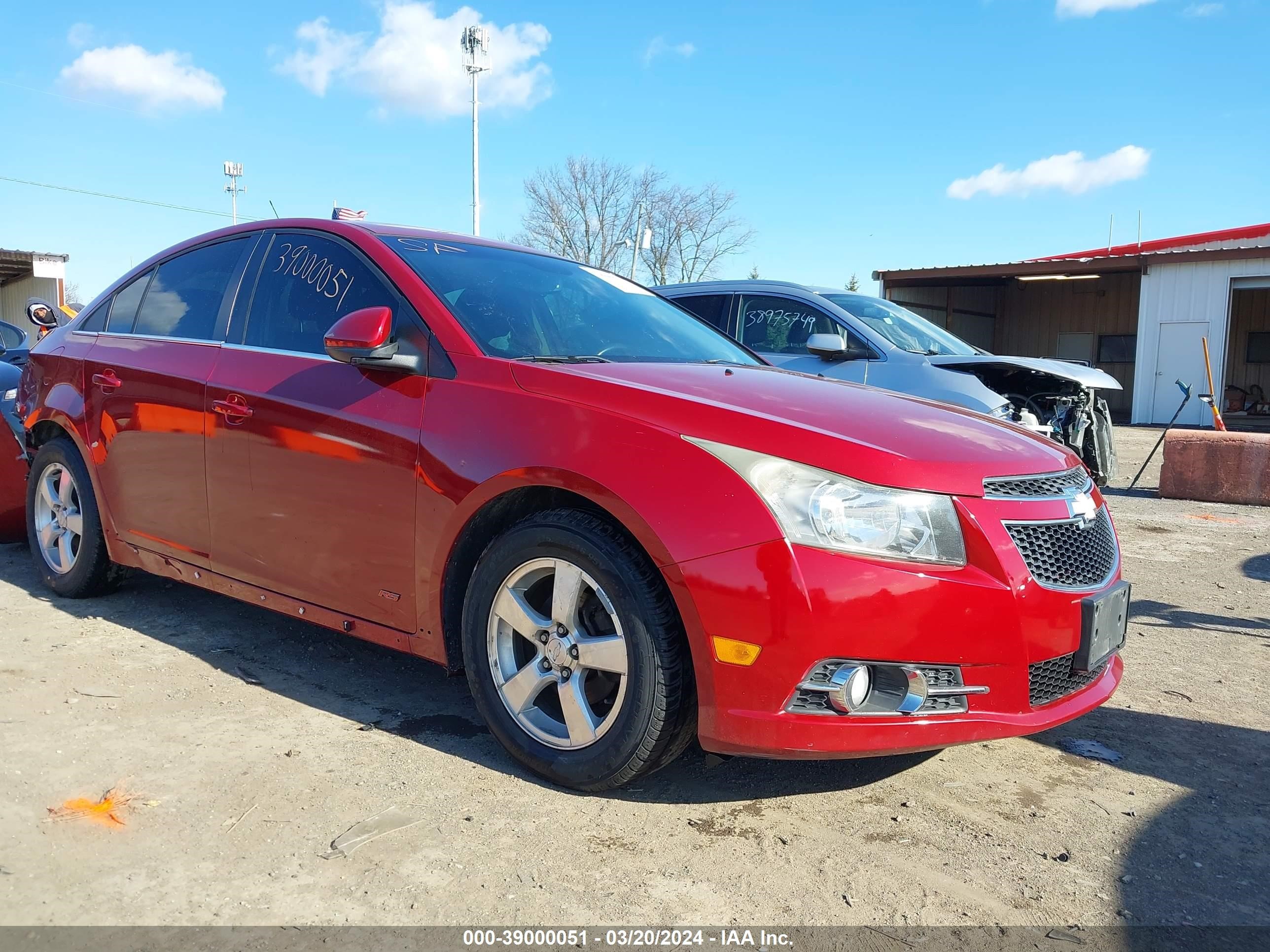 CHEVROLET CRUZE 2013 1g1pc5sb1d7274458