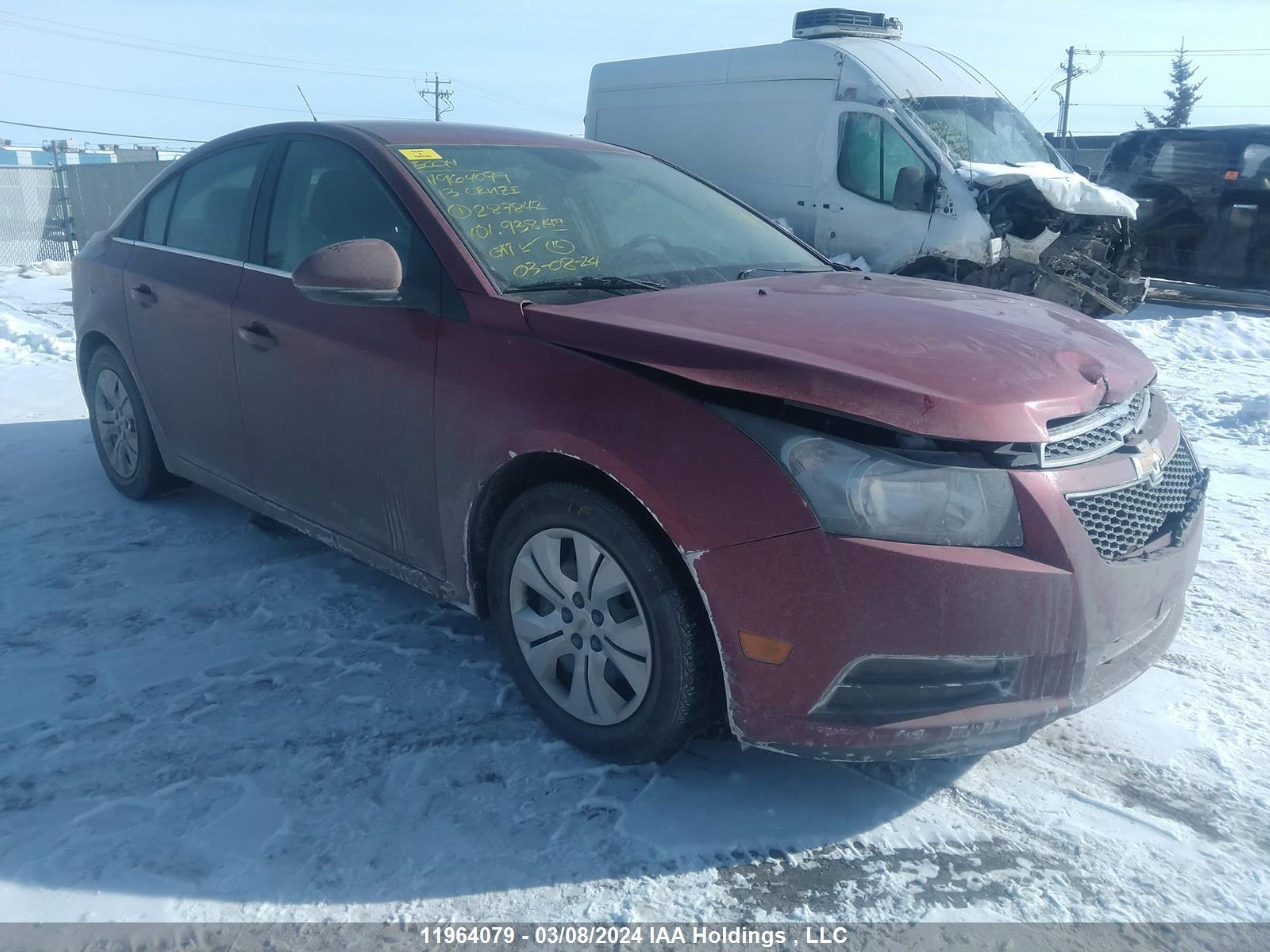 CHEVROLET CRUZE 2013 1g1pc5sb1d7287842