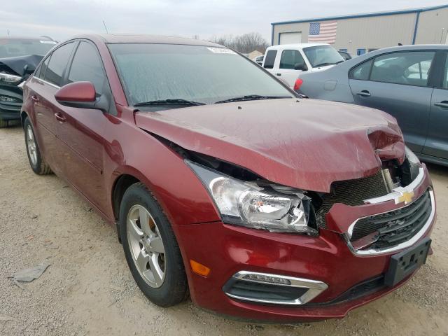 CHEVROLET CRUZE LT 2015 1g1pc5sb1f7263494