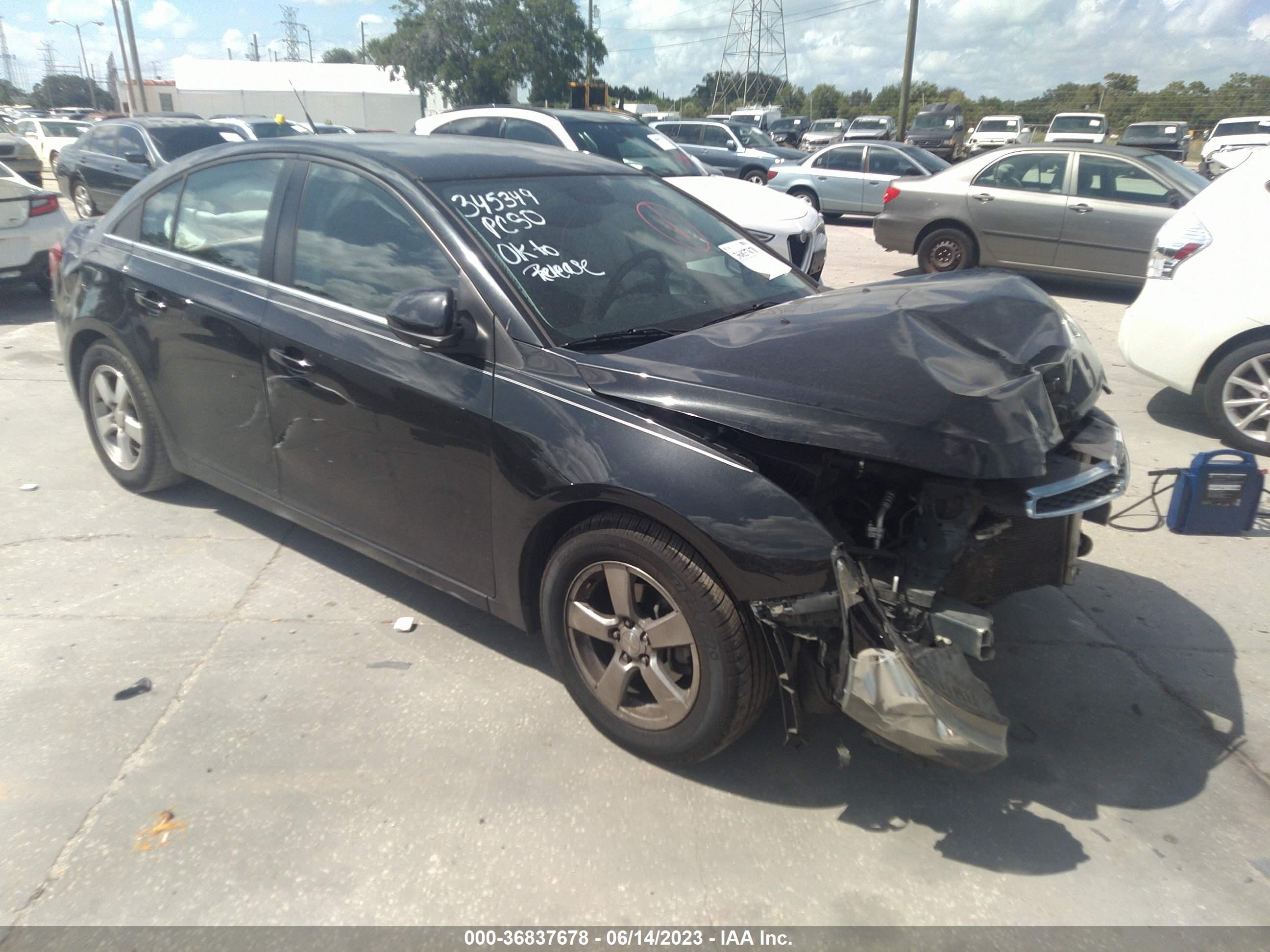 CHEVROLET CRUZE 2014 1g1pc5sb2e7345359