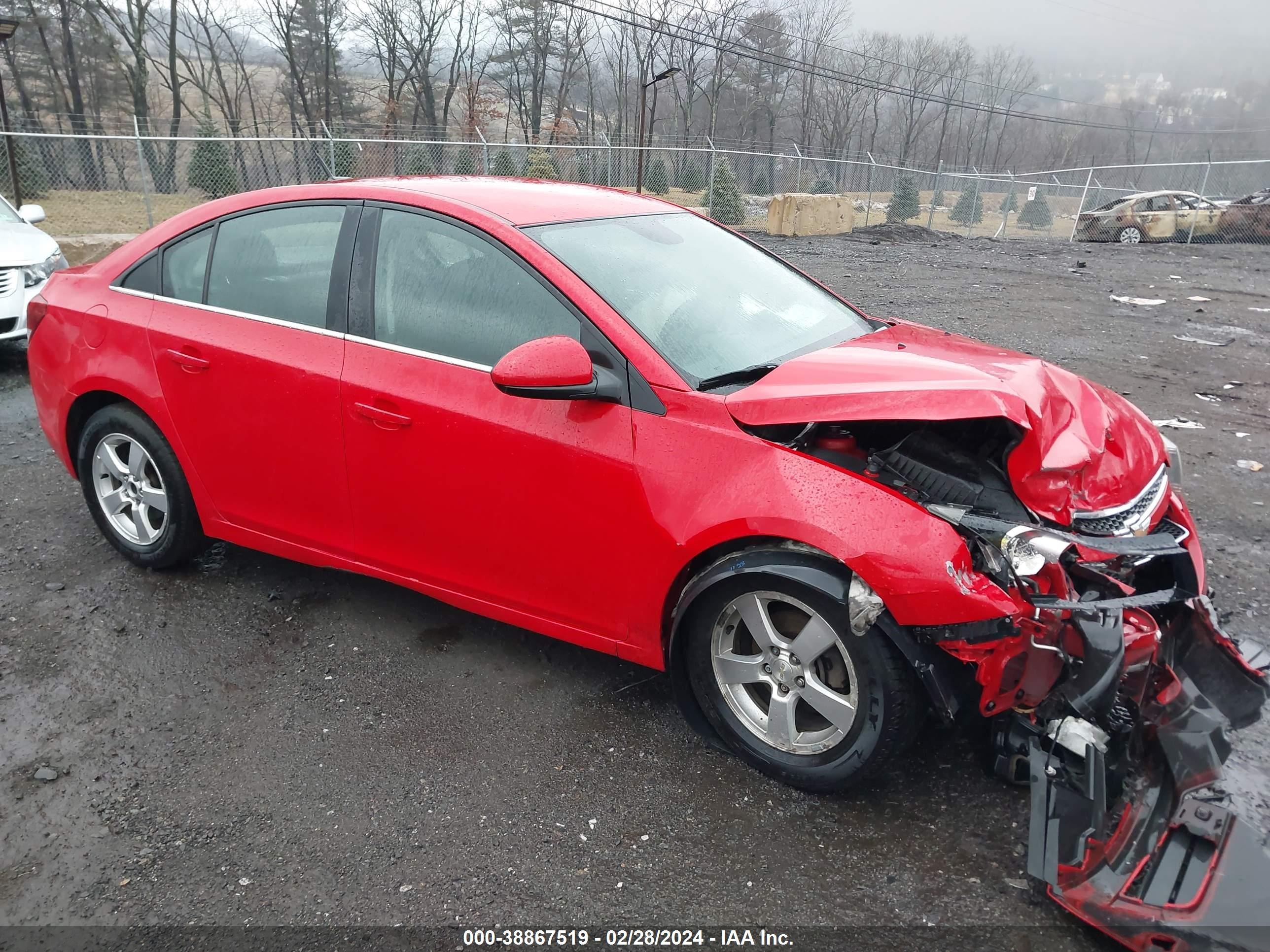 CHEVROLET CRUZE 2014 1g1pc5sb2e7447518