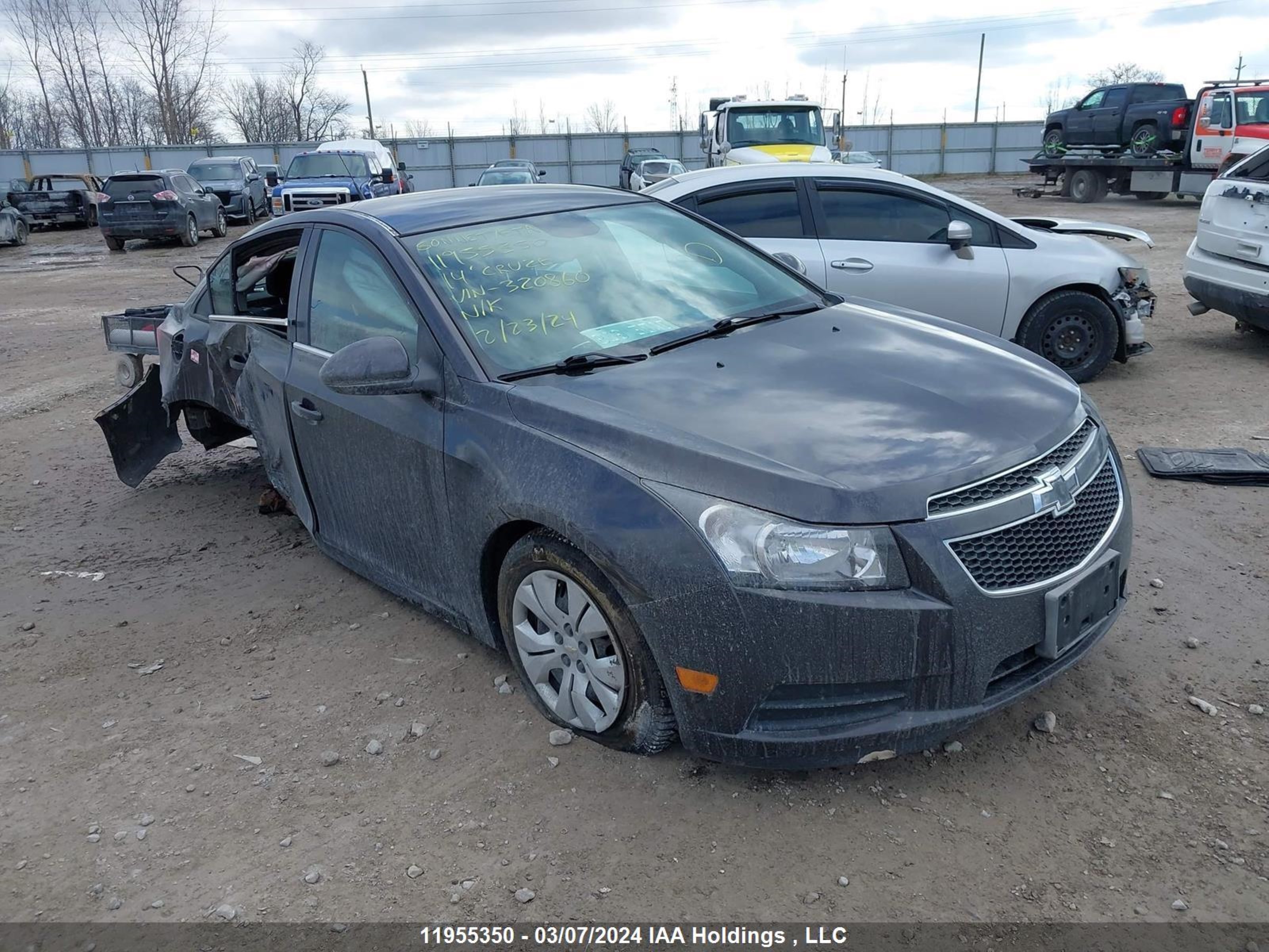 CHEVROLET CRUZE 2014 1g1pc5sb3e7320860