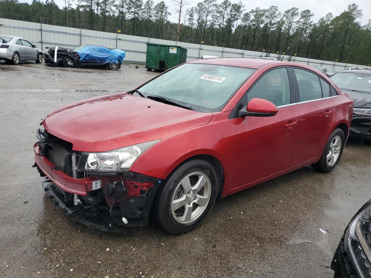 CHEVROLET CRUZE LT 2014 1g1pc5sb4e7235798