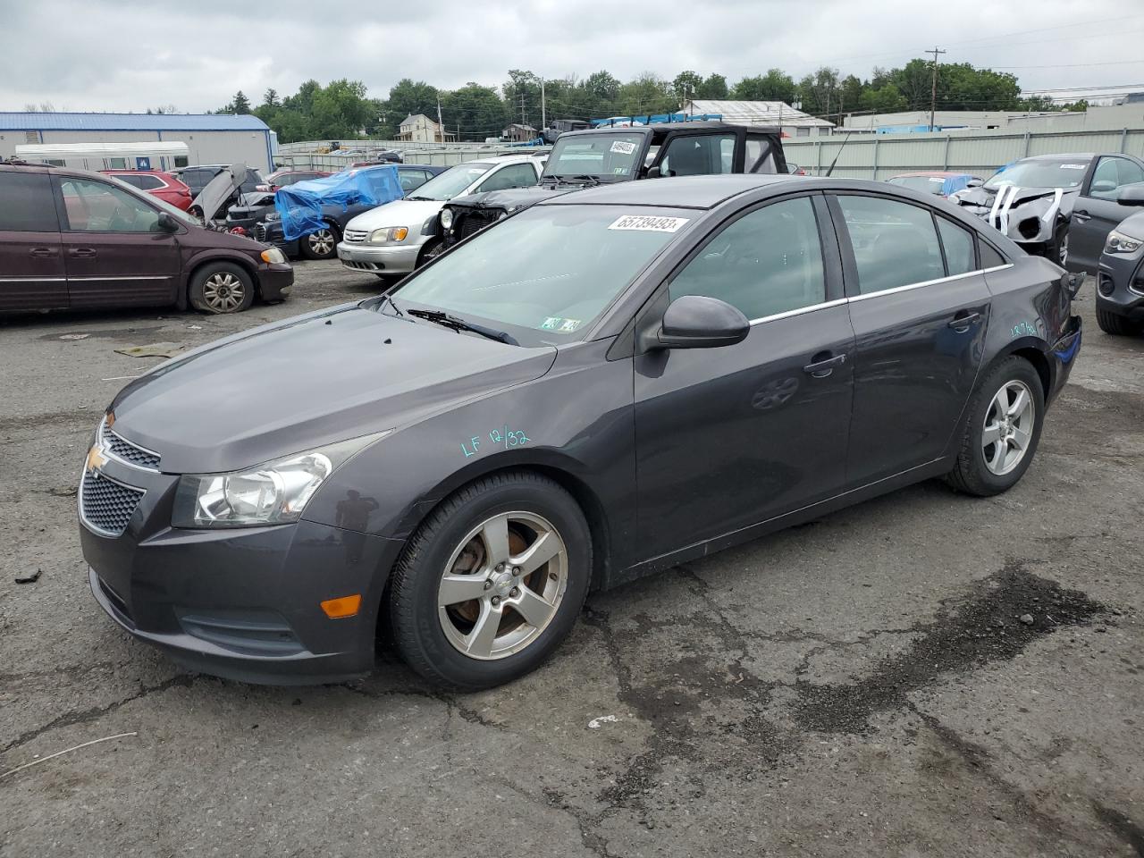 CHEVROLET CRUZE 2014 1g1pc5sb4e7271748