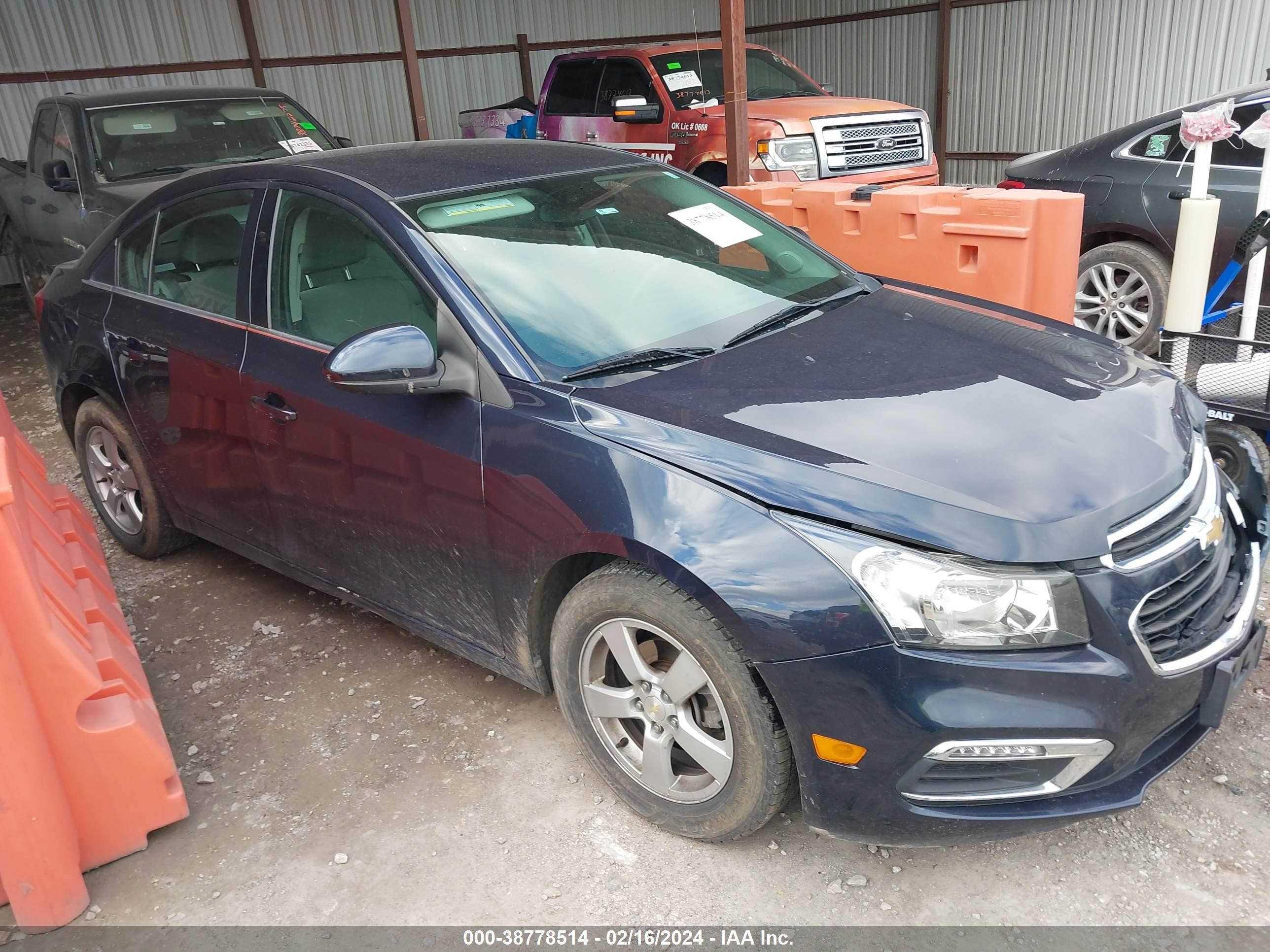 CHEVROLET CRUZE 2015 1g1pc5sb4f7295114