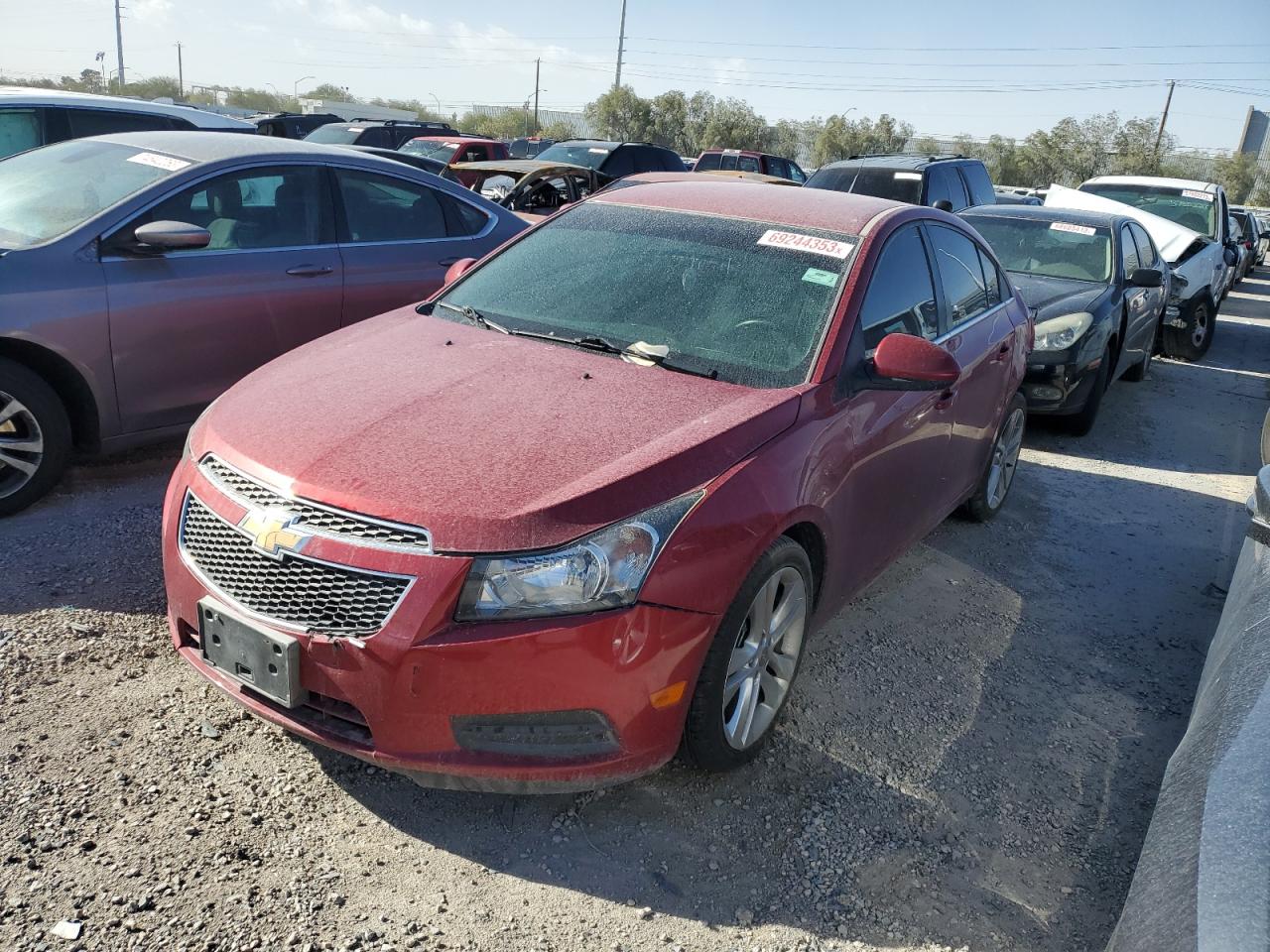 CHEVROLET CRUZE 2014 1g1pc5sb5e7312629