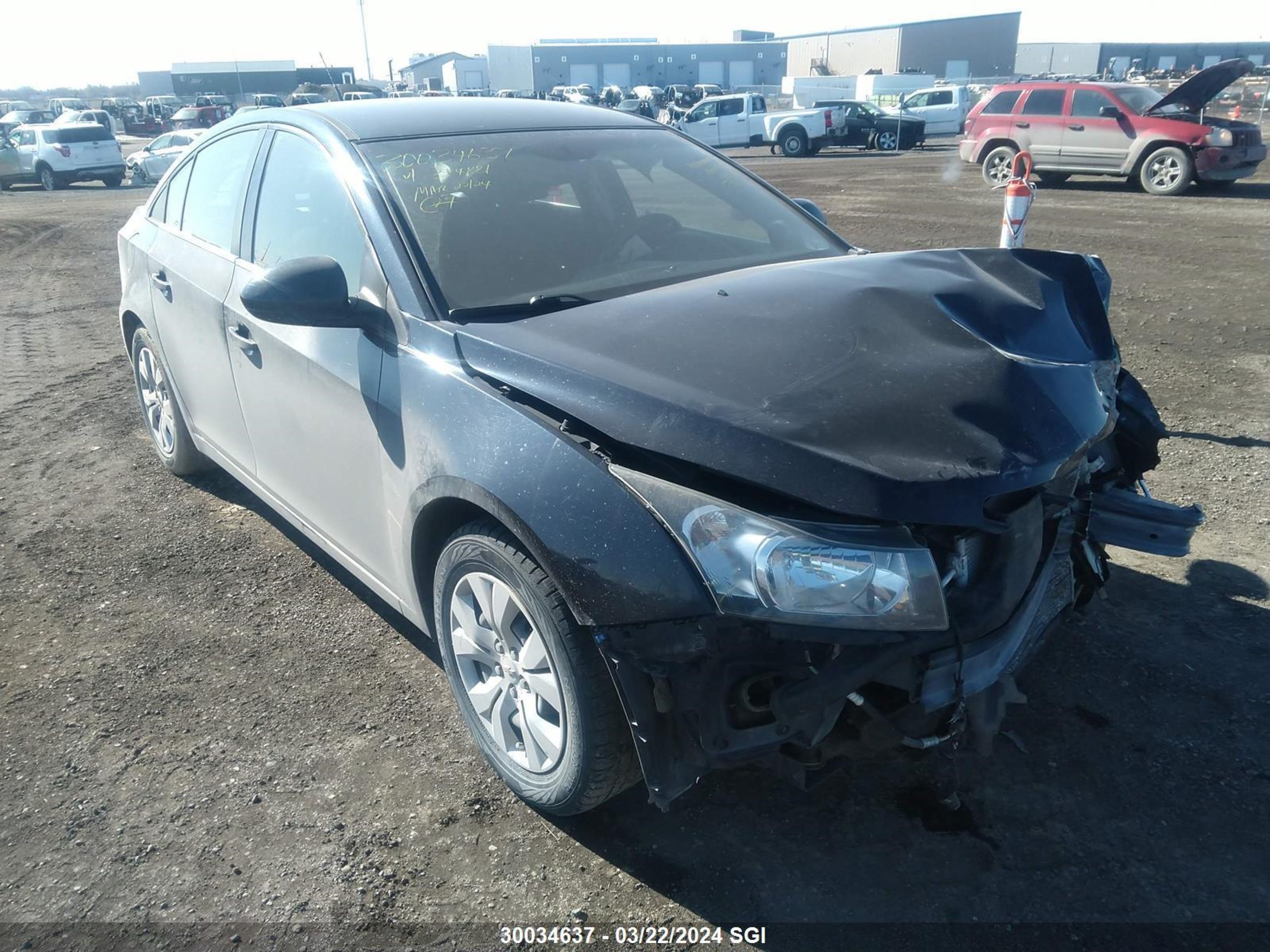 CHEVROLET CRUZE 2014 1g1pc5sb5e7354881