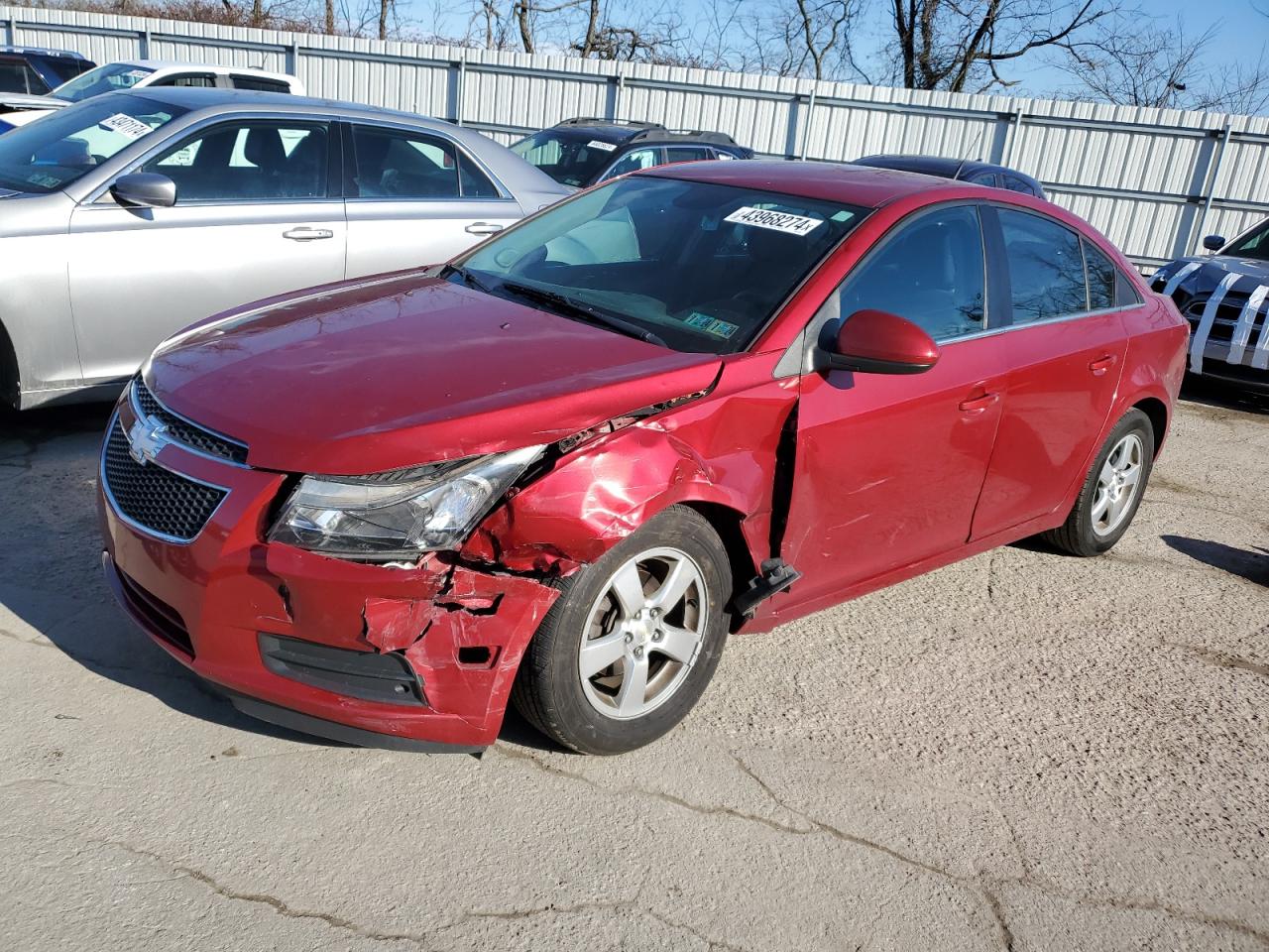 CHEVROLET CRUZE 2014 1g1pc5sb5e7398766