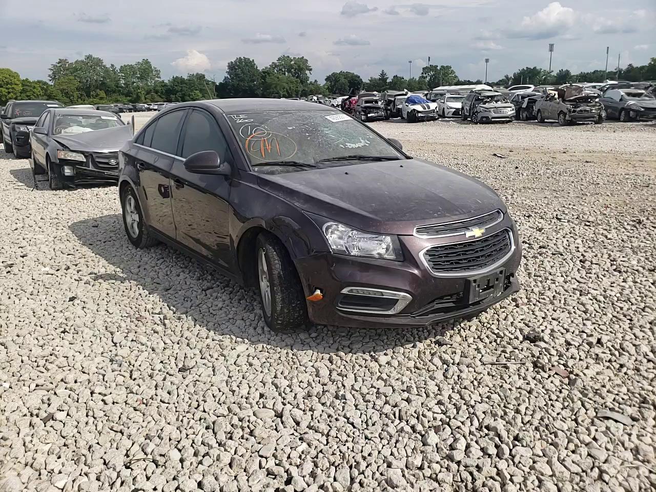 CHEVROLET CRUZE LT 2015 1g1pc5sb5f7273171