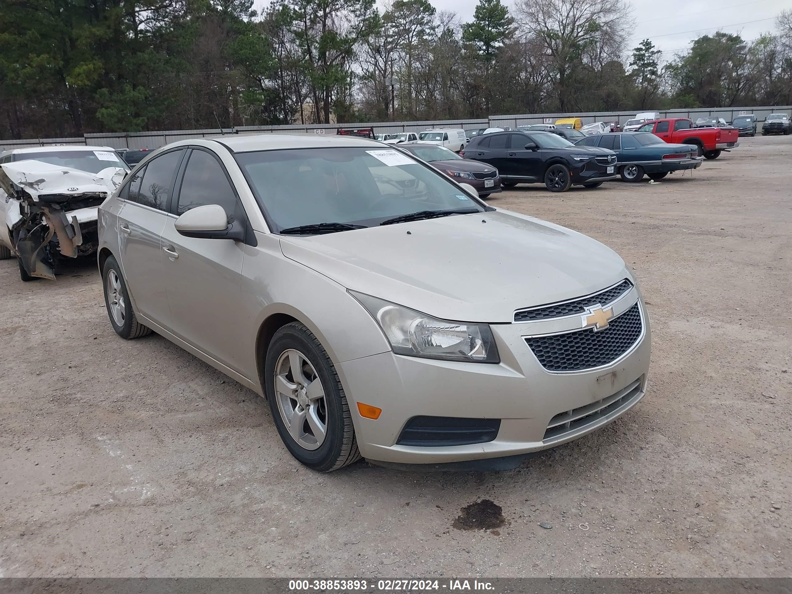 CHEVROLET CRUZE 2013 1g1pc5sb6d7154087