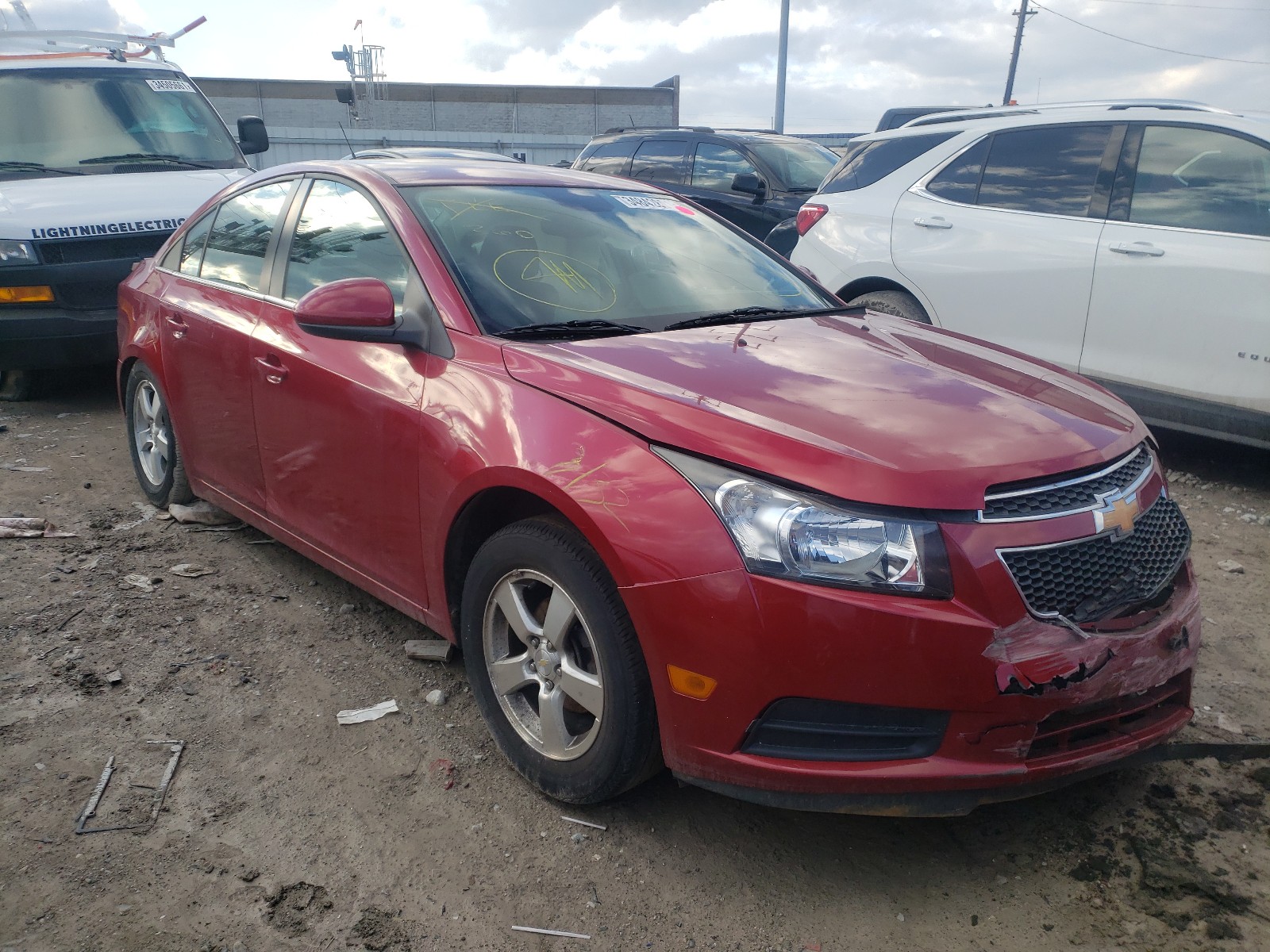 CHEVROLET CRUZE LT 2013 1g1pc5sb6d7171715