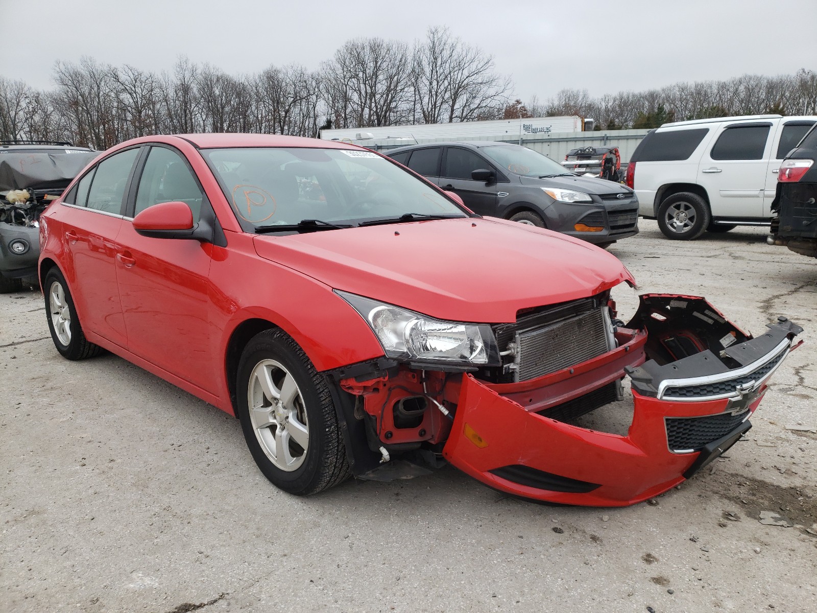 CHEVROLET CRUZE LT 2014 1g1pc5sb6e7128140