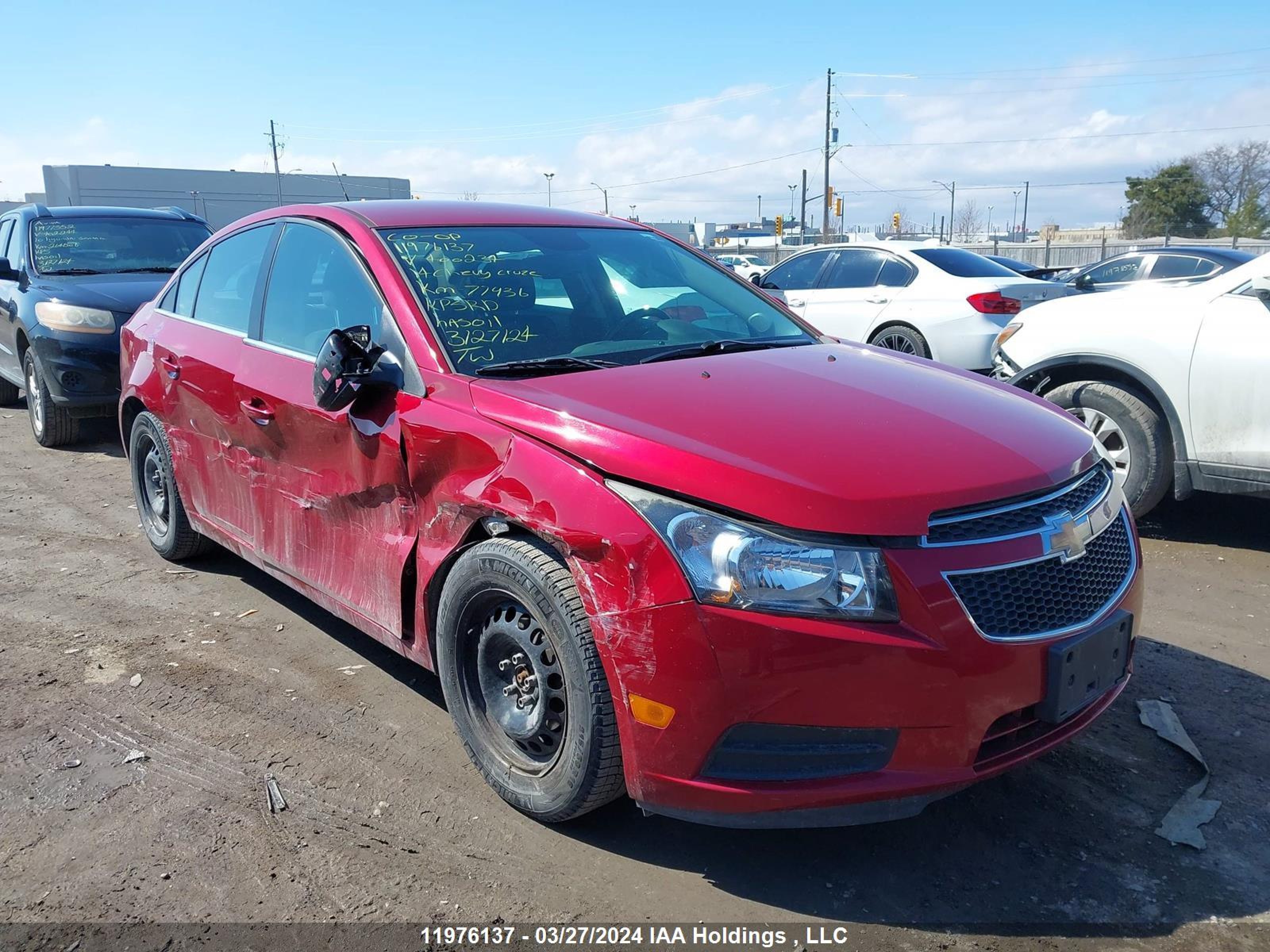 CHEVROLET CRUZE 2014 1g1pc5sb6e7400234