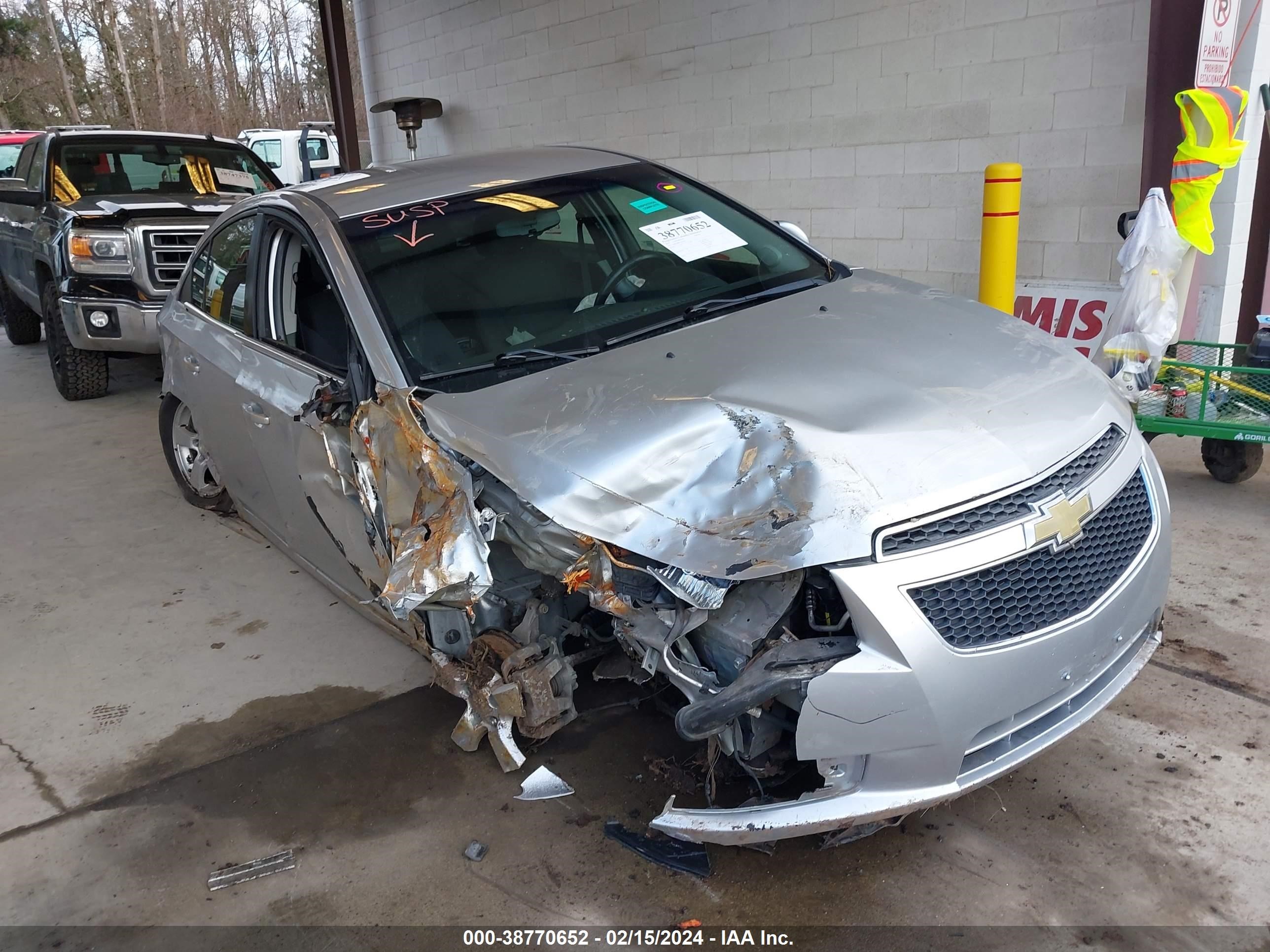 CHEVROLET CRUZE 2014 1g1pc5sb6e7455380