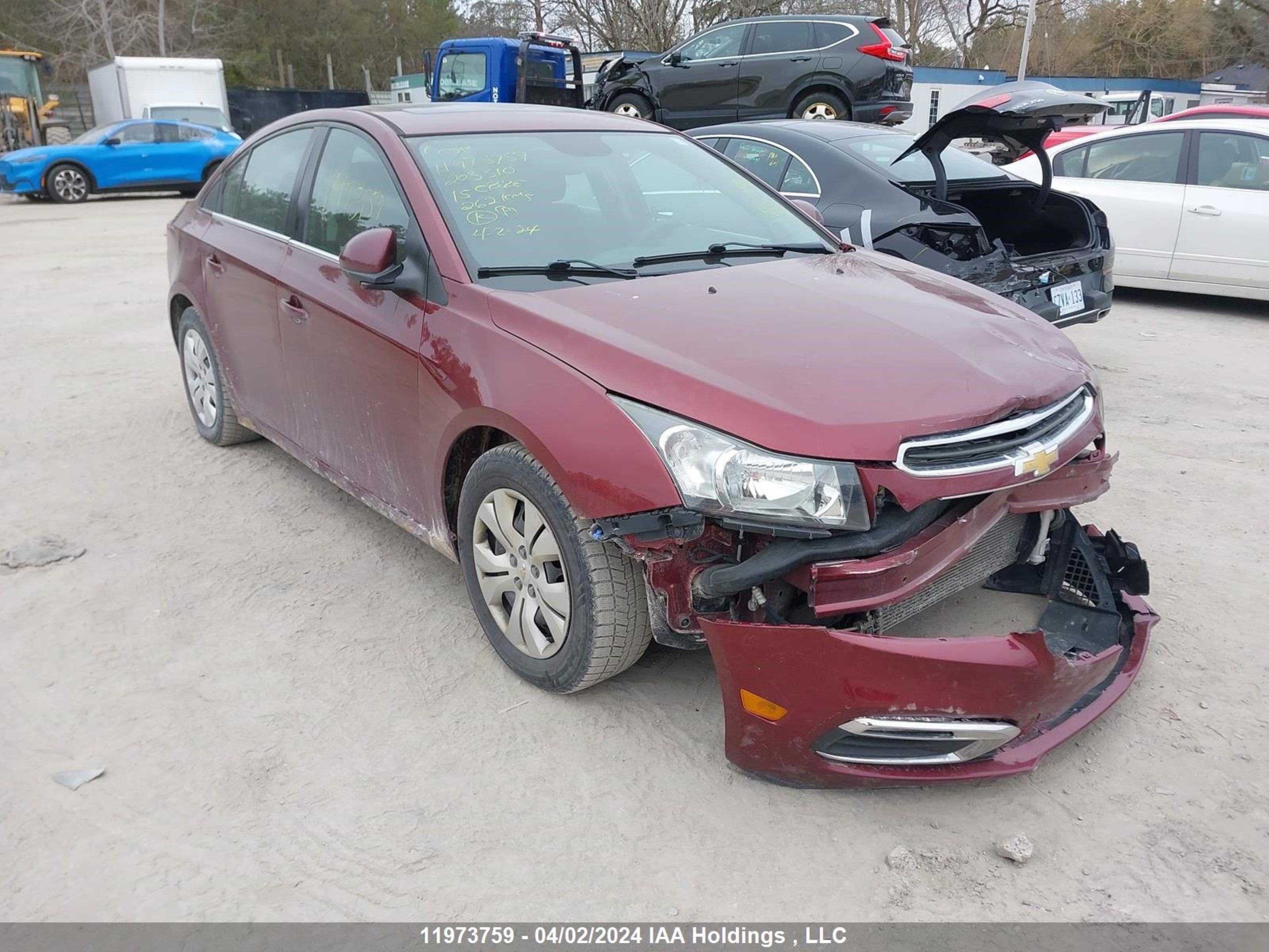 CHEVROLET CRUZE 2015 1g1pc5sb6f7203310