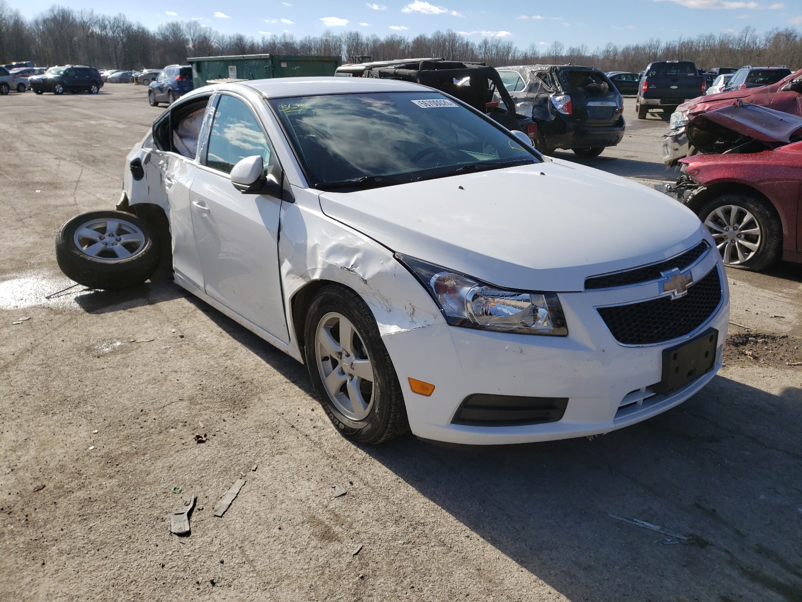 CHEVROLET CRUZE LT 2014 1g1pc5sb7e7480398