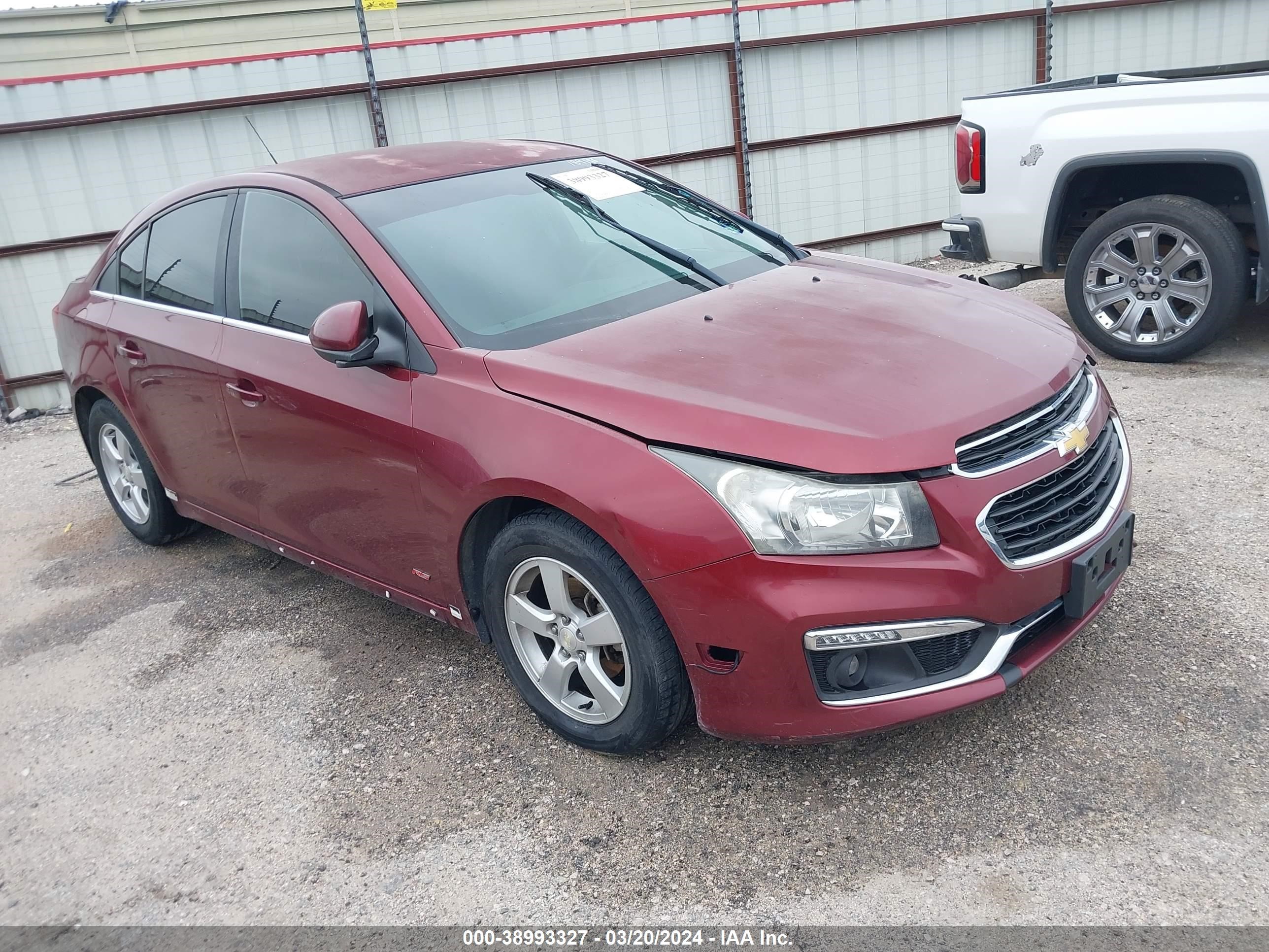 CHEVROLET CRUZE 2015 1g1pc5sb7f7189188