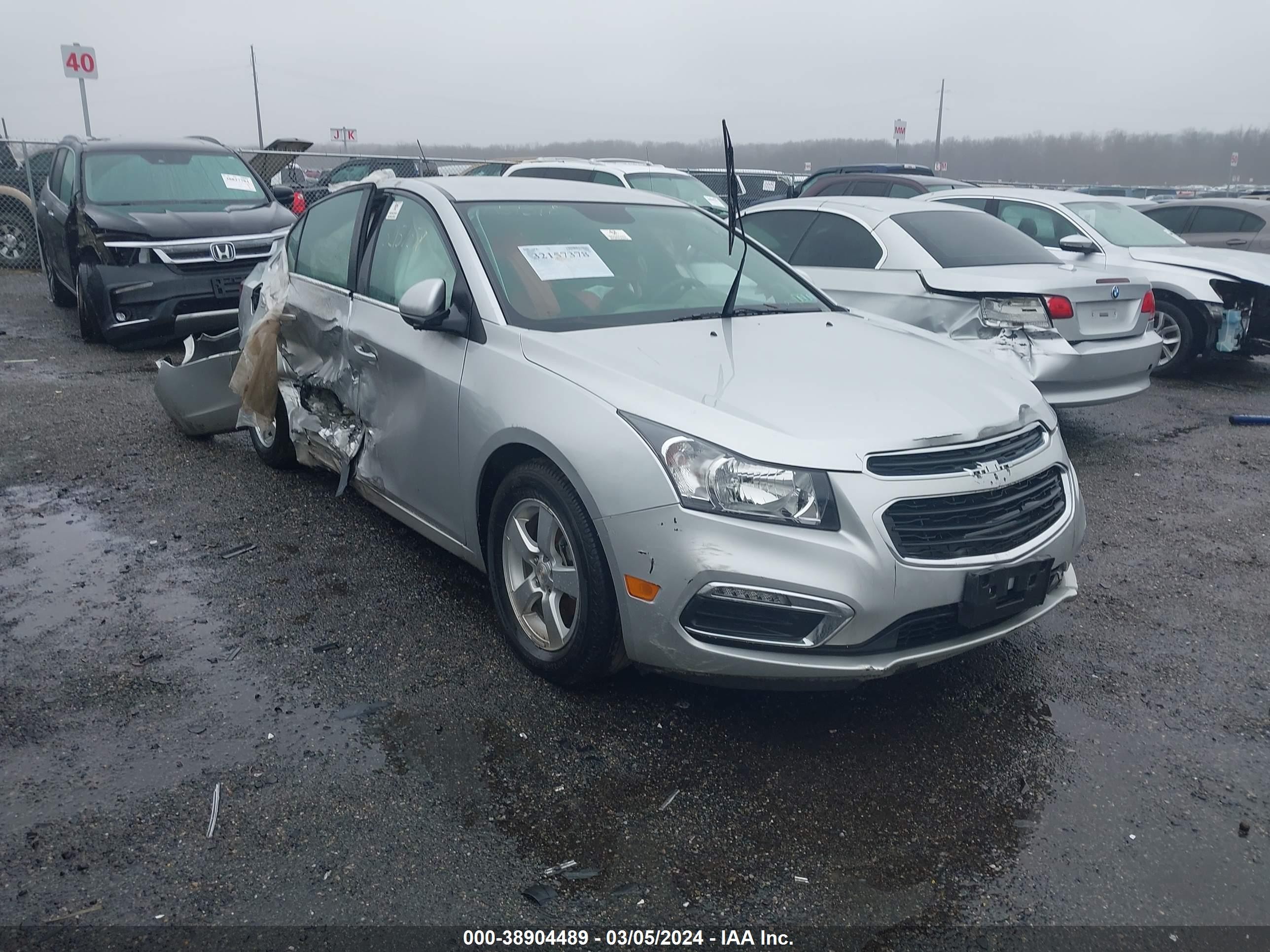 CHEVROLET CRUZE 2015 1g1pc5sb7f7296919