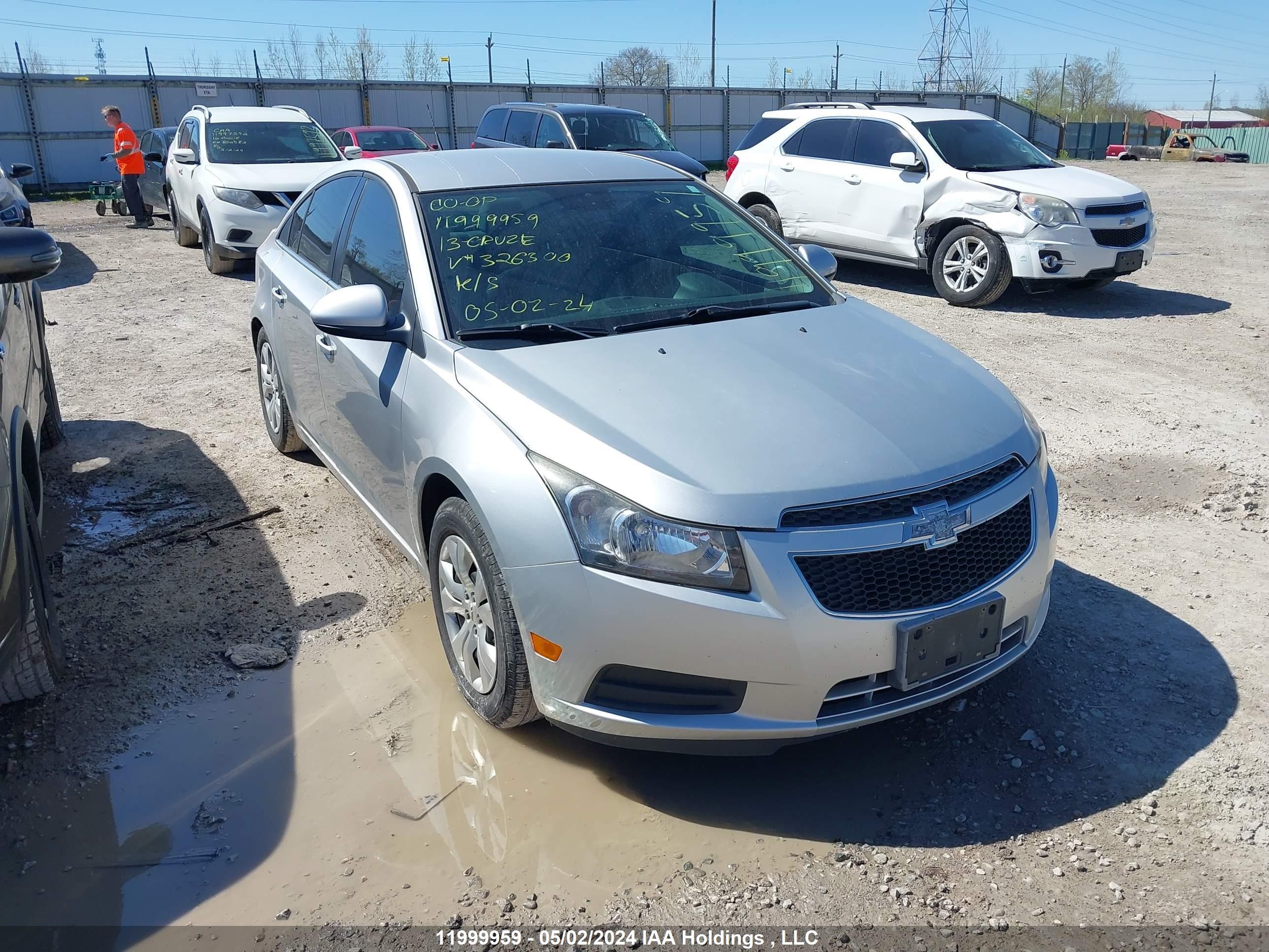 CHEVROLET CRUZE 2013 1g1pc5sb8d7326300