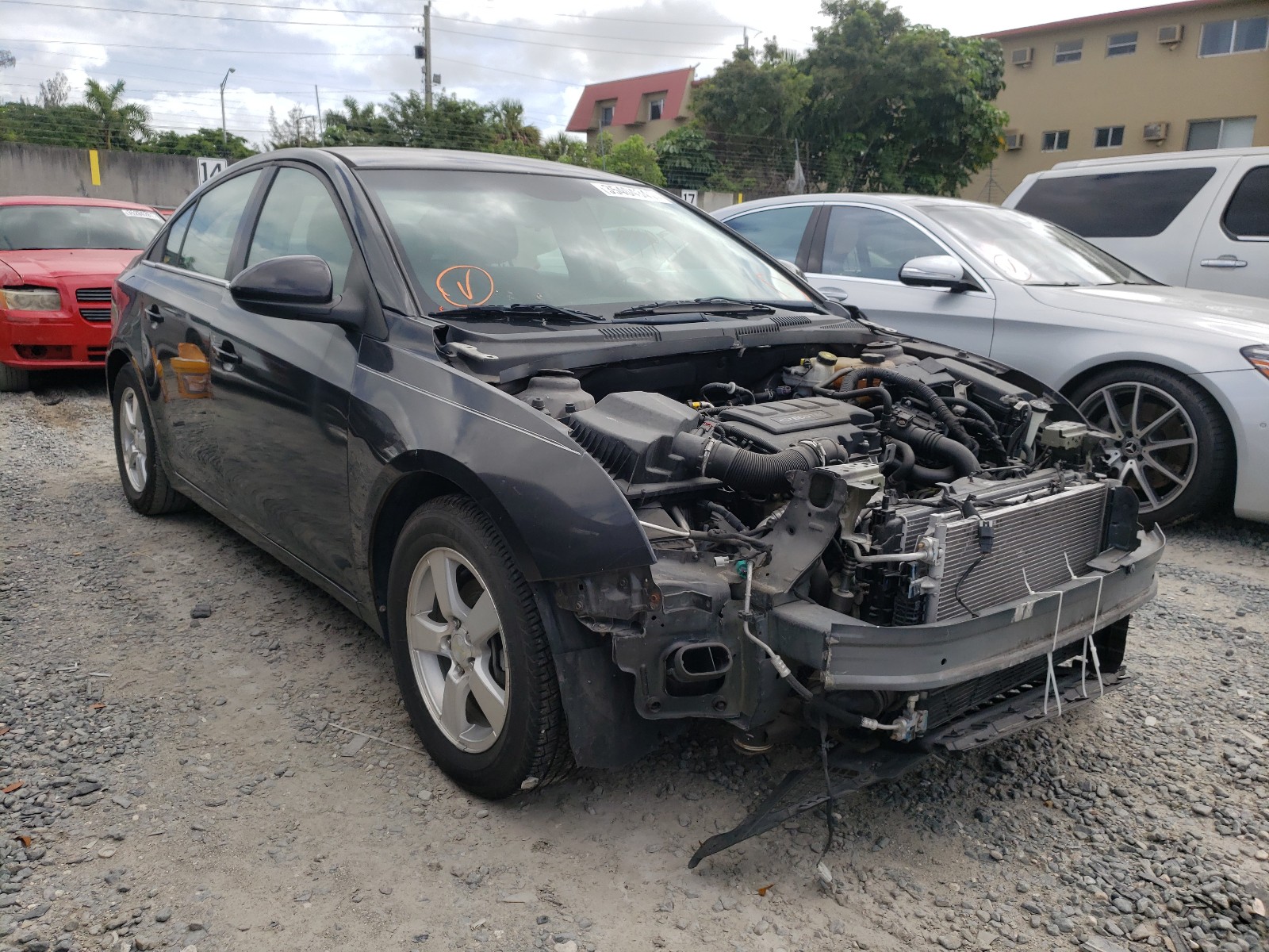 CHEVROLET CRUZE LT 2014 1g1pc5sb8e7122386