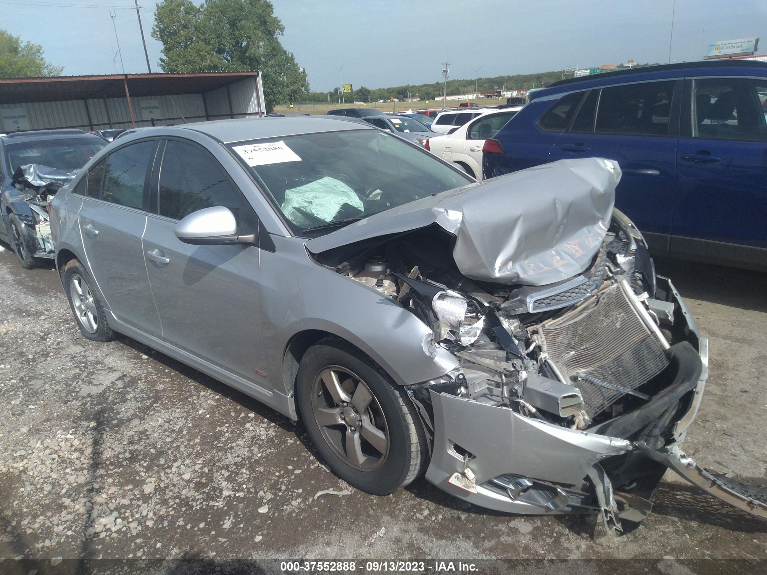 CHEVROLET CRUZE 2014 1g1pc5sb8e7145098