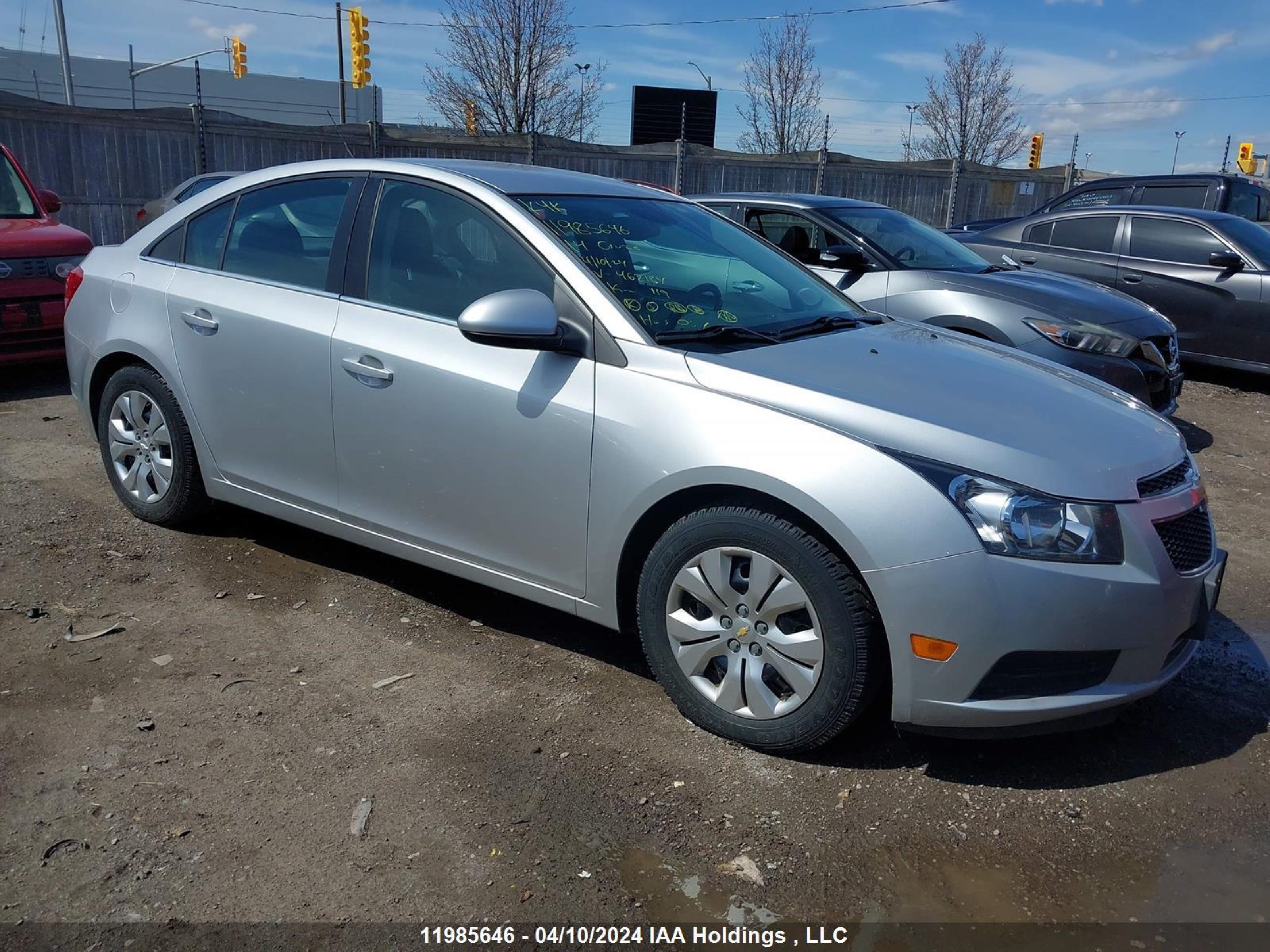 CHEVROLET CRUZE 2014 1g1pc5sb8e7462184