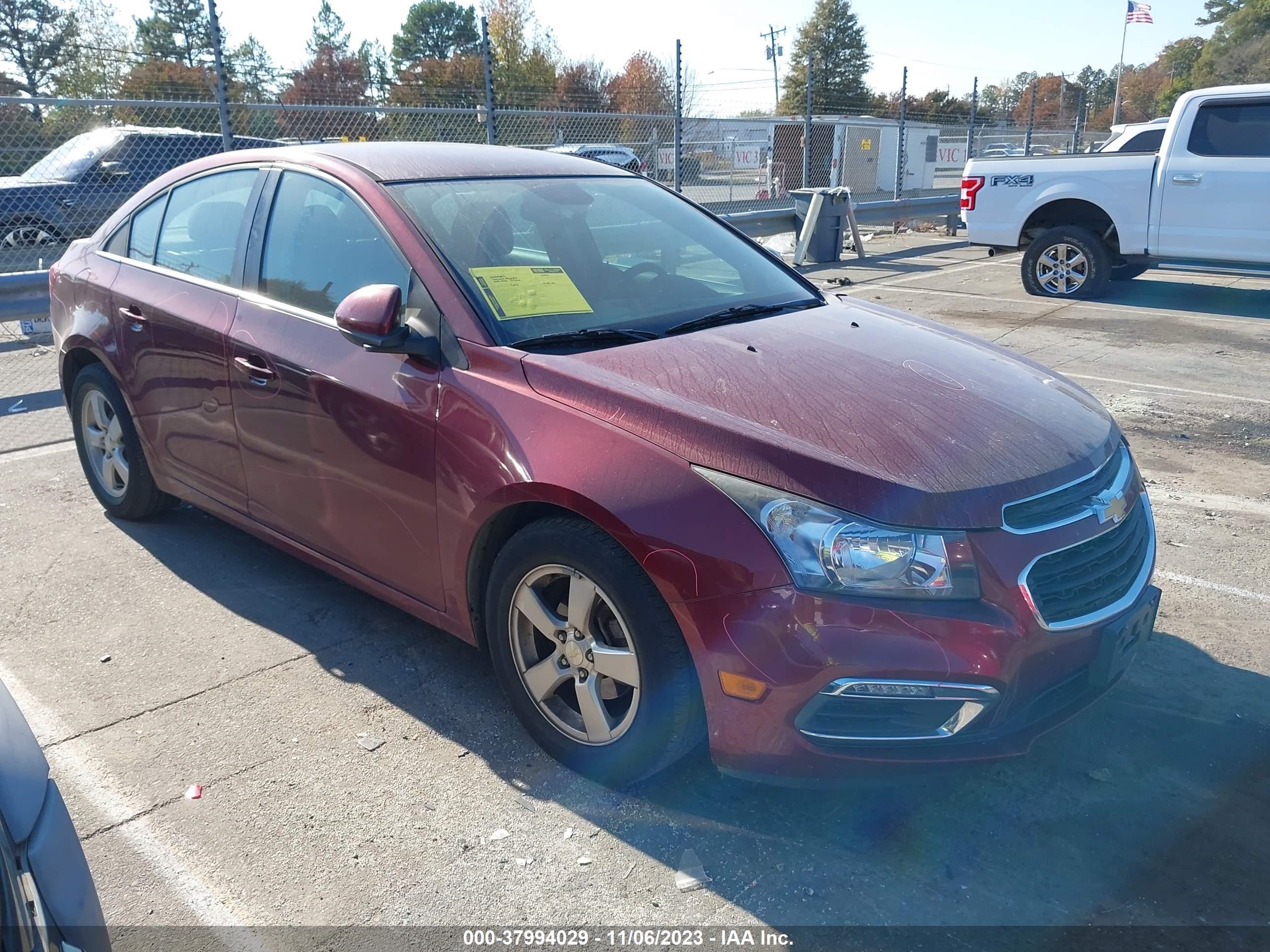 CHEVROLET CRUZE 2015 1g1pc5sb8f7267607