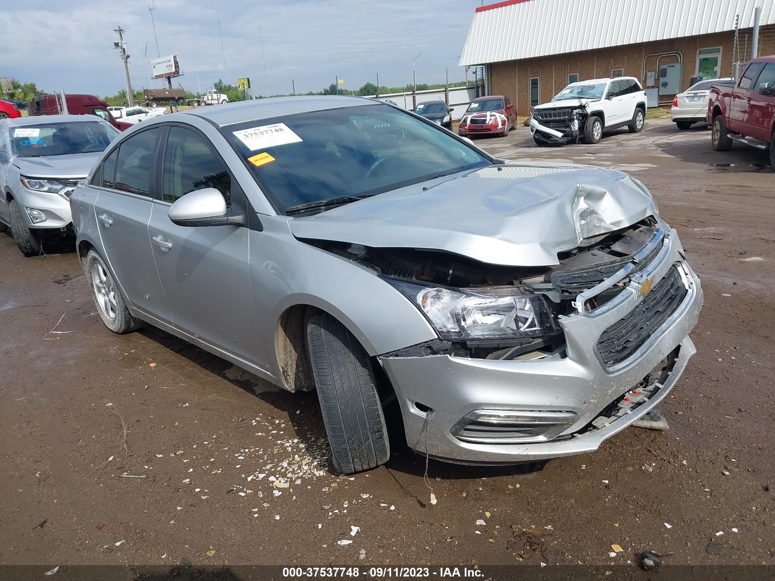 CHEVROLET CRUZE 2015 1g1pc5sb9f7113617