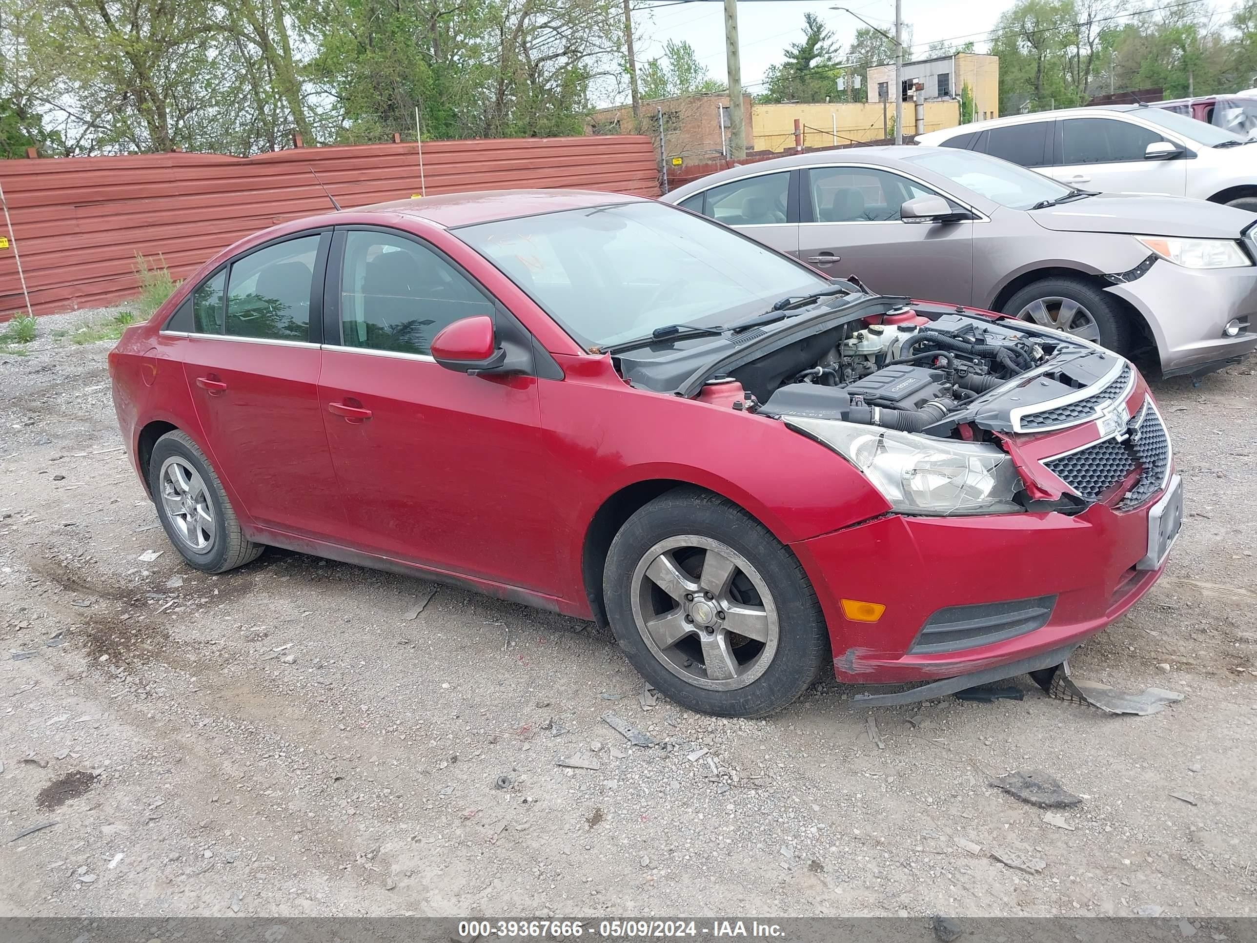 CHEVROLET CRUZE 2014 1g1pc5sbxe7249172