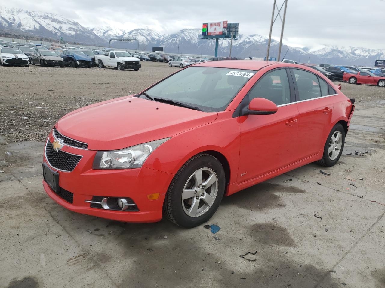 CHEVROLET CRUZE 2014 1g1pc5sbxe7283144