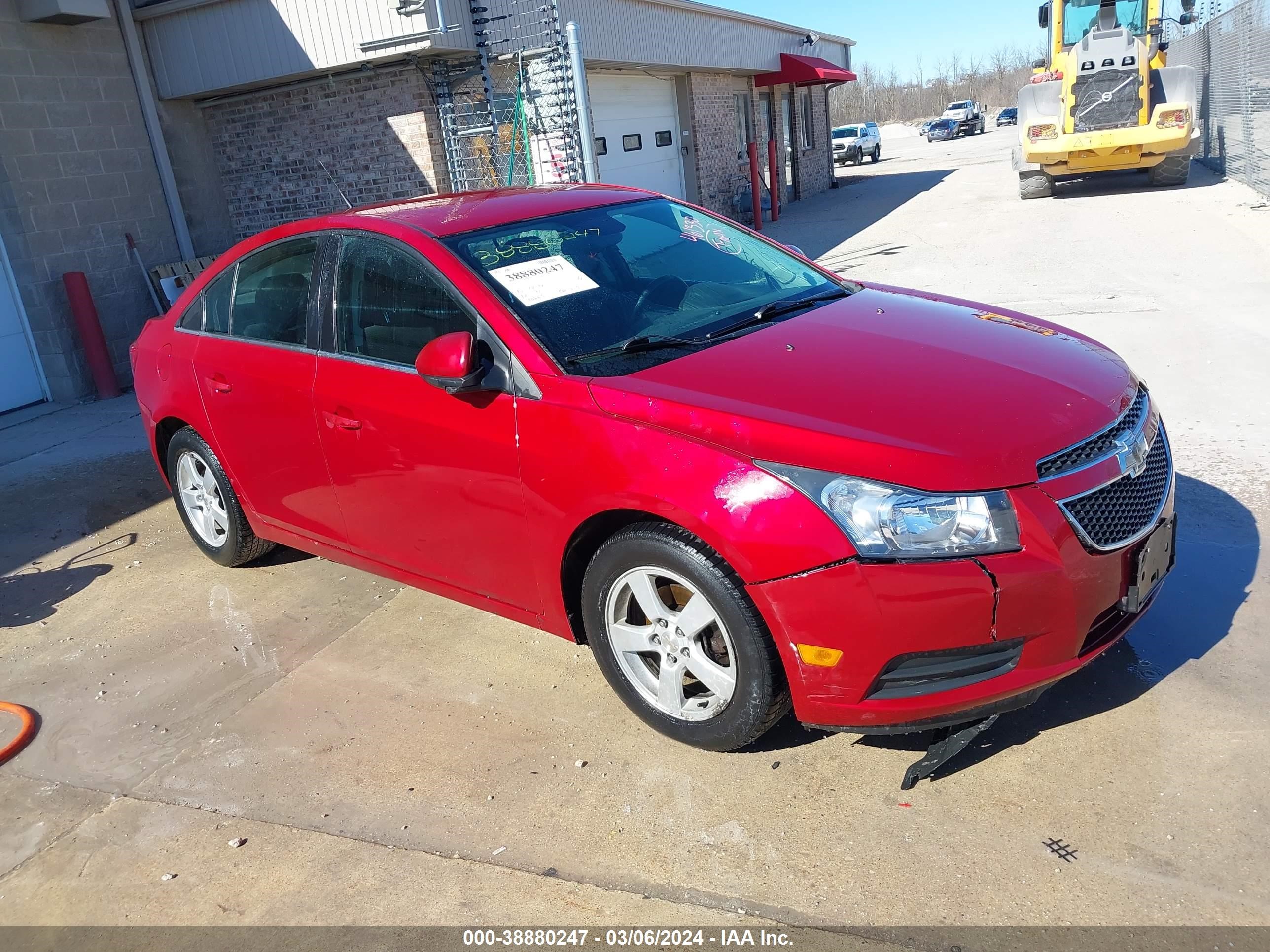 CHEVROLET CRUZE 2014 1g1pc5sbxe7461330