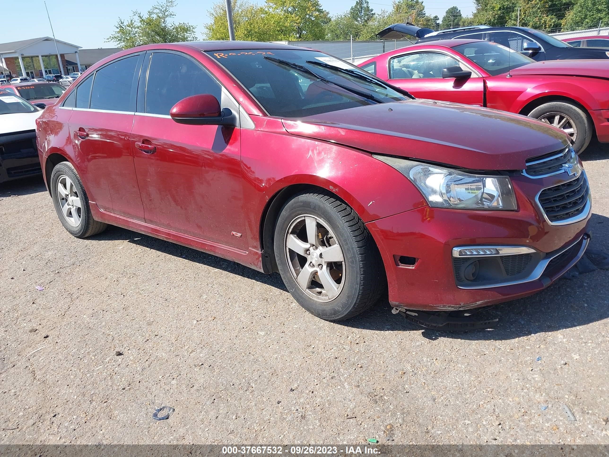 CHEVROLET CRUZE 2015 1g1pc5sbxf7241879