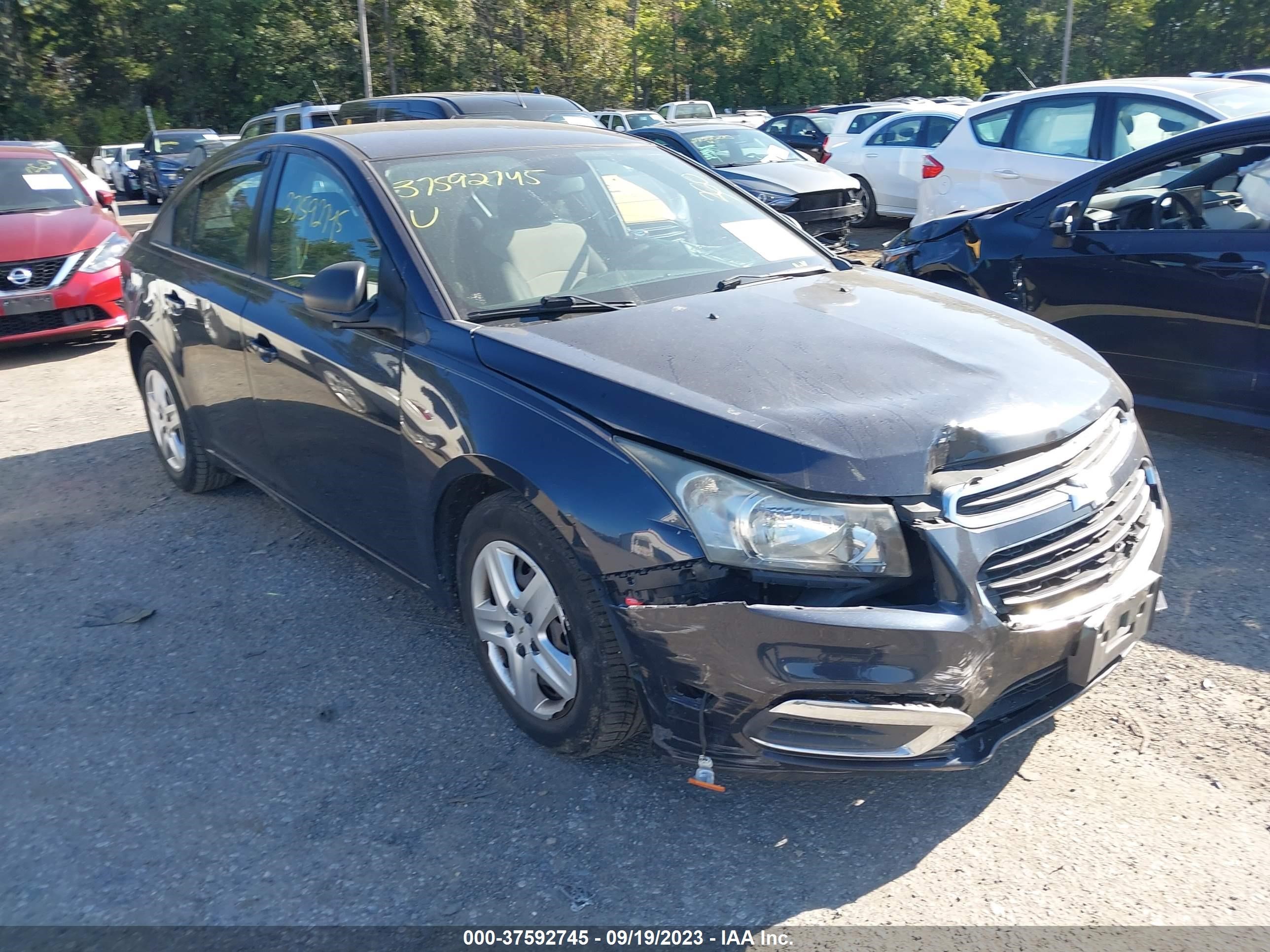 CHEVROLET CRUZE 2016 1g1pc5sg3g7214620