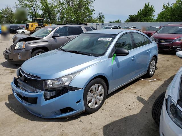 CHEVROLET CRUZE 2012 1g1pc5sh2b7208275