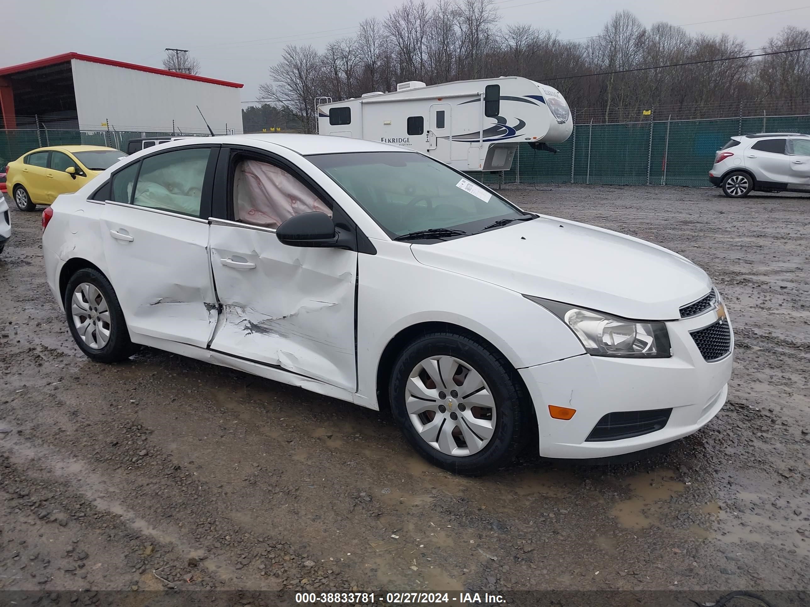 CHEVROLET CRUZE 2012 1g1pc5sh2c7194279