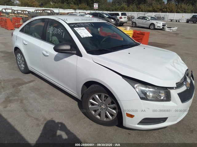 CHEVROLET CRUZE 2011 1g1pc5sh3b7241625