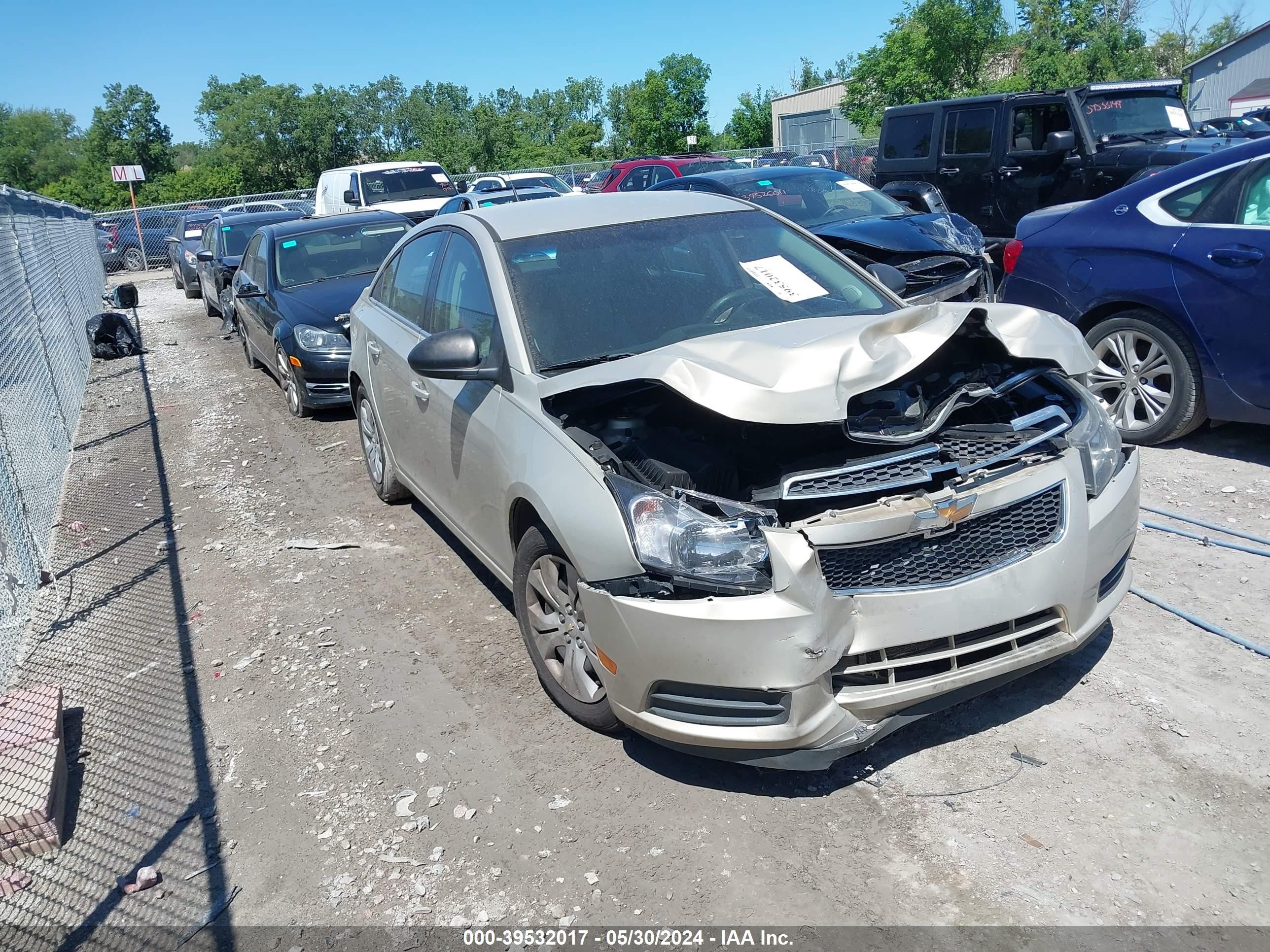 CHEVROLET CRUZE 2012 1g1pc5sh3c7254327