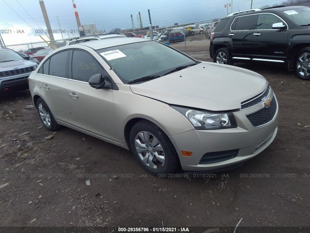 CHEVROLET CRUZE 2012 1g1pc5sh3c7320486