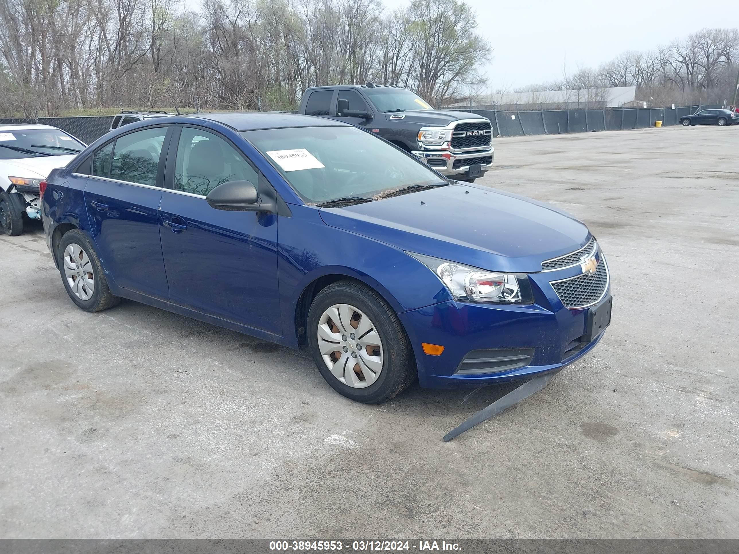 CHEVROLET CRUZE 2012 1g1pc5sh6c7184919